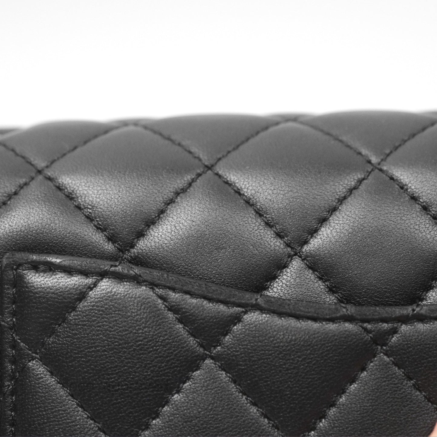 Chanel Ball Crush Mini Rectangular Black Lambskin Gold Hardware 23C
