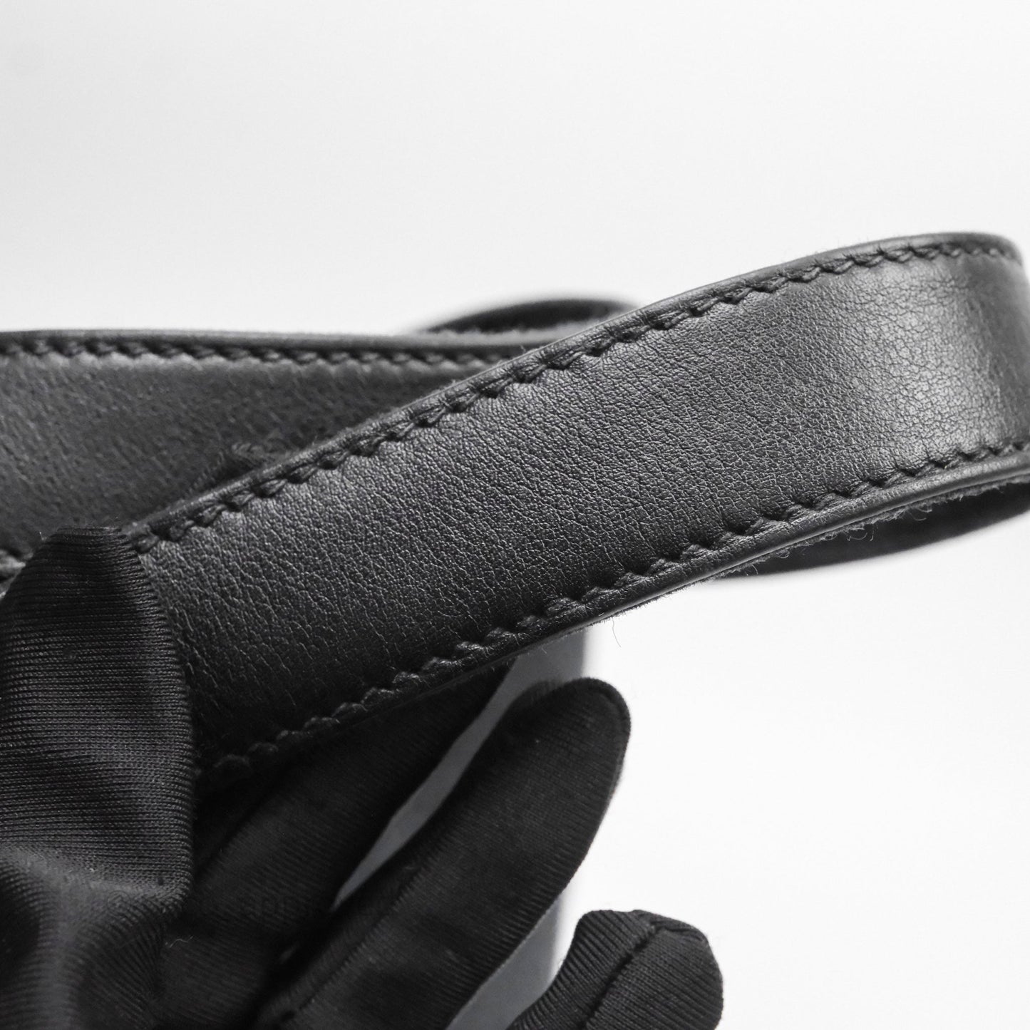 Hermès Picotin 18 Bleu Nuit 2Z / Swift Noir 89 Wool Feutre Swift Palladium Hardware