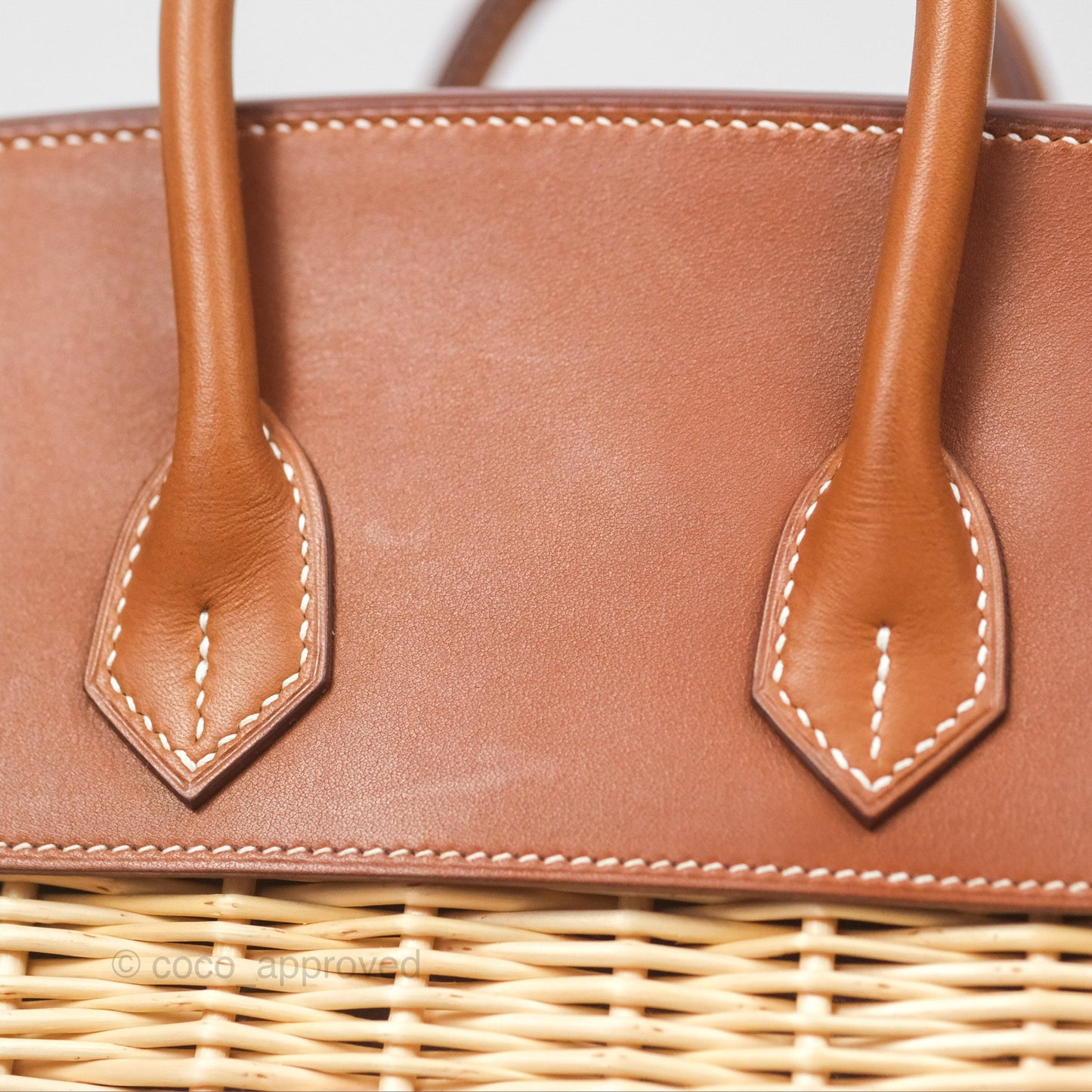 Hermès Birkin Picnic 25 Osier/ Barenia Naturel 27/ Fauve 34 Palladium Hardware