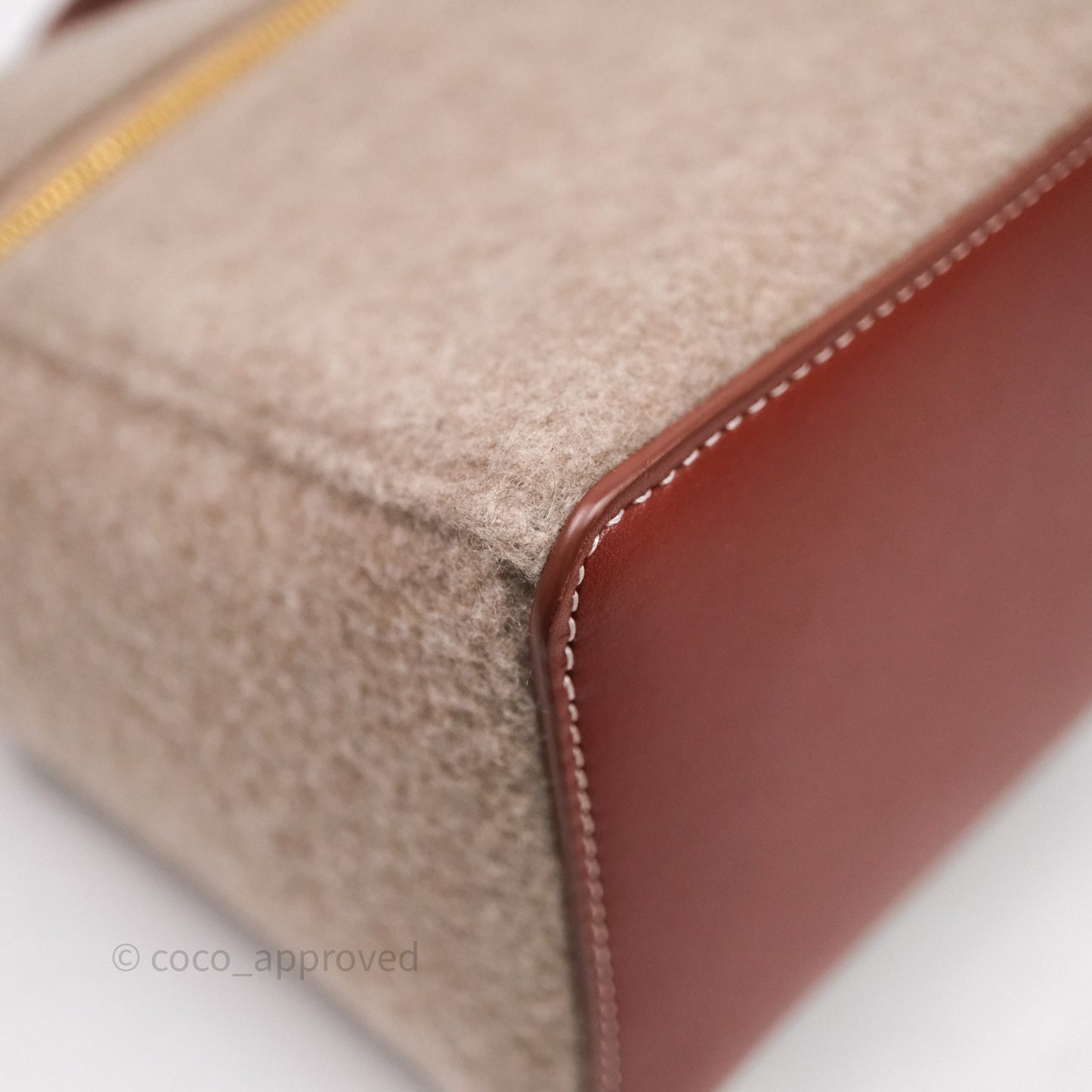 Loro Piana Extra Bag L27 Natural Brown/Deep Kummel Cashmere