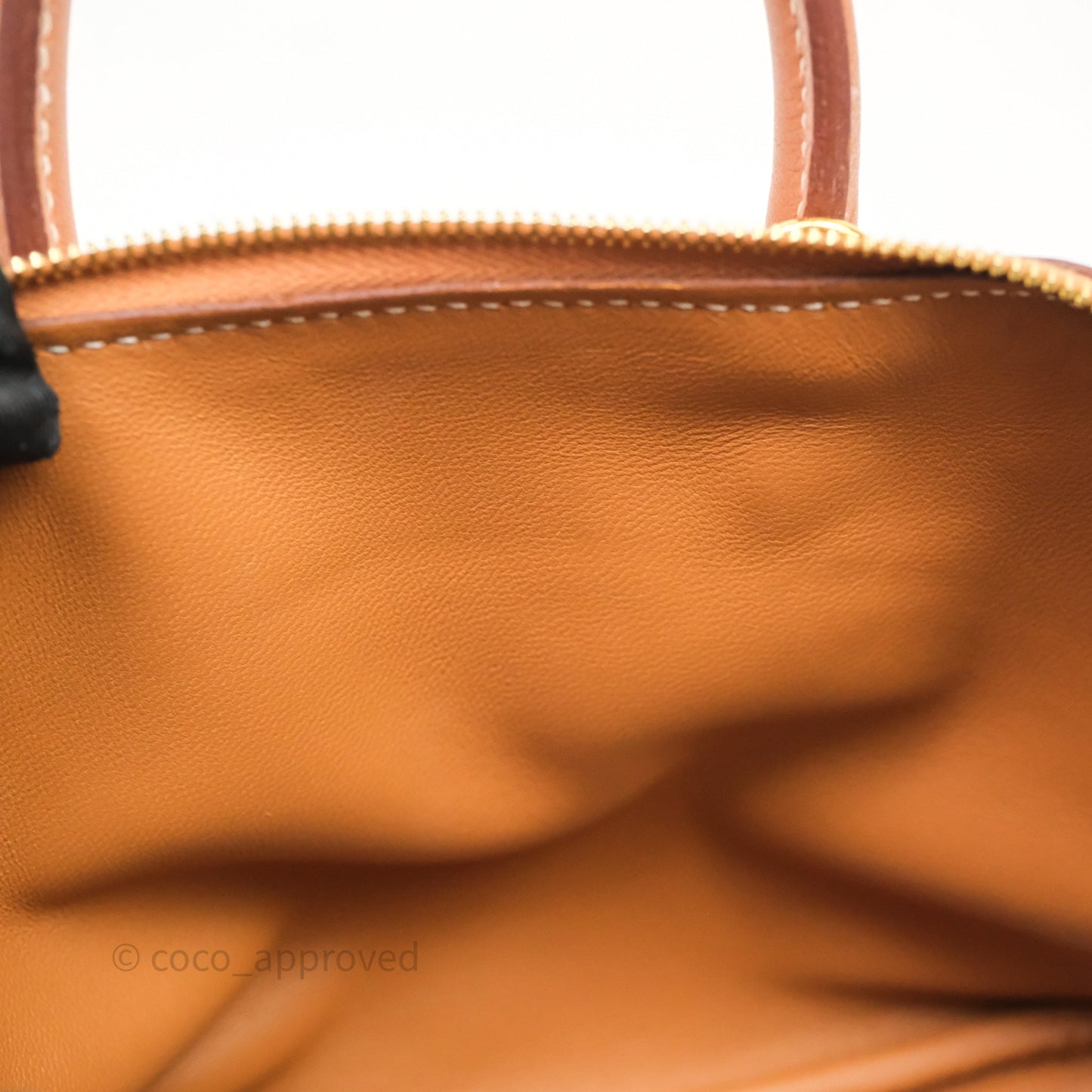Hermès Bolide Mini 1923 Gold Evercolor Gold Hardware