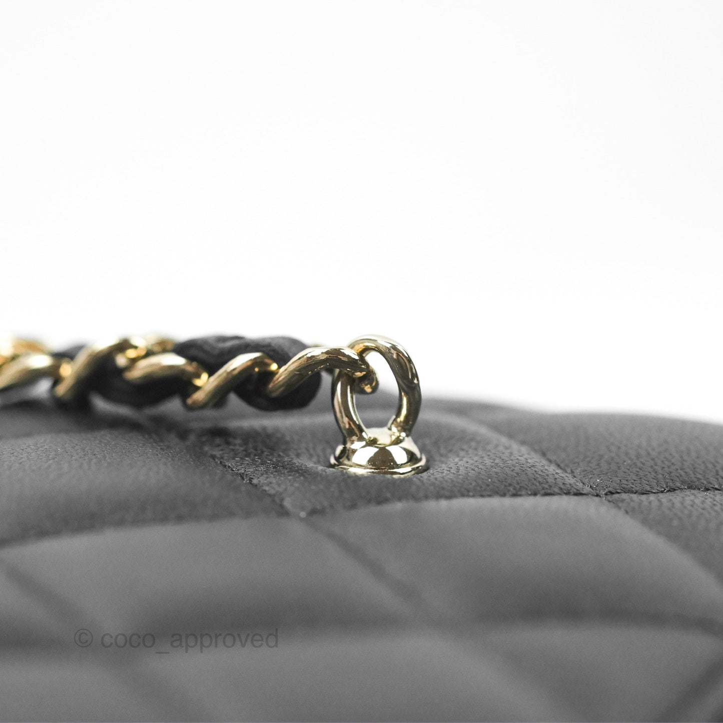 Chanel Ball Crush Vanity with Chain Black Lambskin Gold Hardware