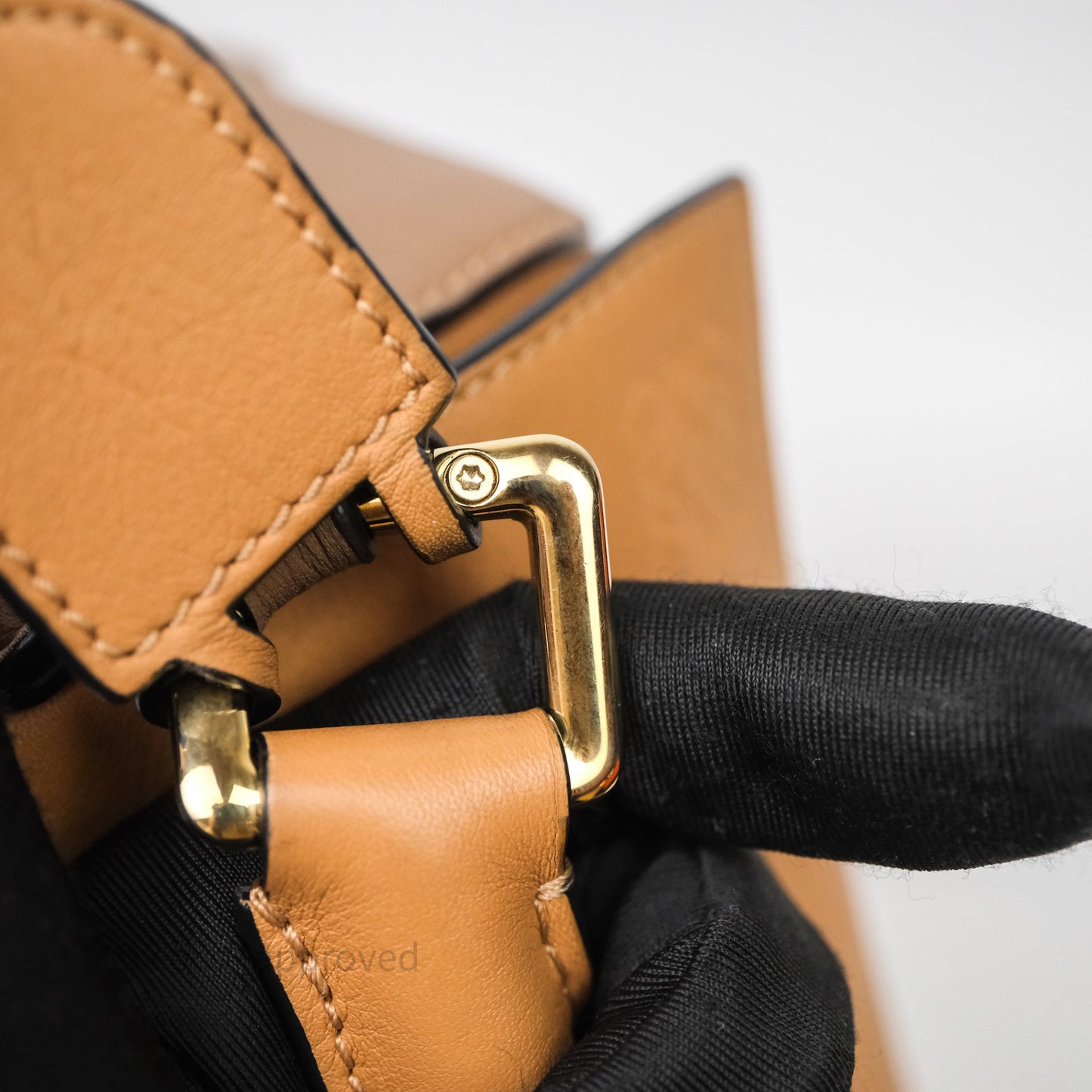 Loewe Small Puzzle Bag Warm Desert & Mink Two Tone Calfskin