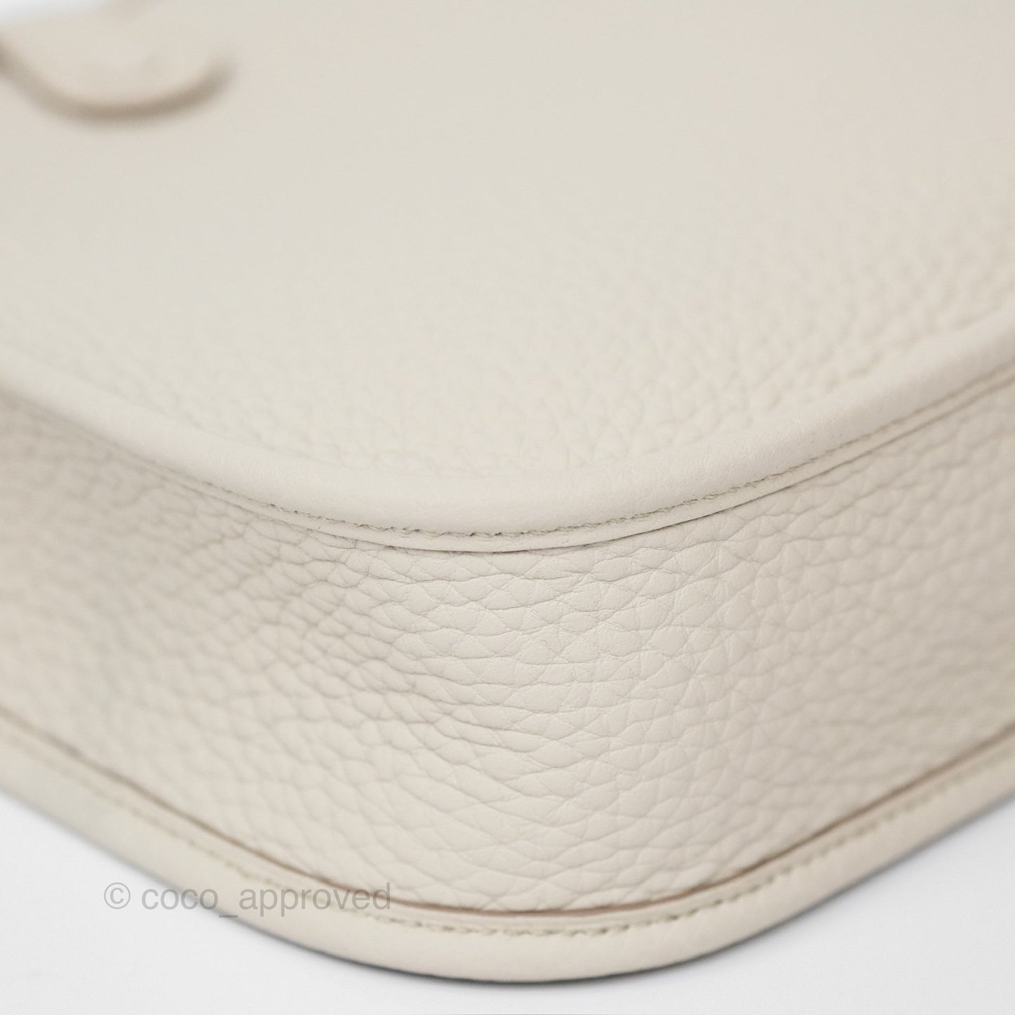 Hermès Mini Evelyne 16 Beton 8L Clemence Gold Hardware