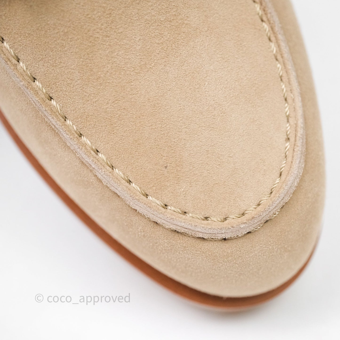 Hermes Faubourg loafer Beige Camel Size 36.5
