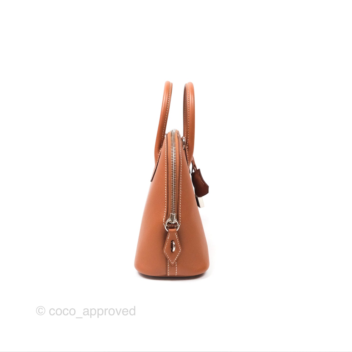 Hermès Bolide 1923 25 Gold 37 Evercolor Palladium Hardware