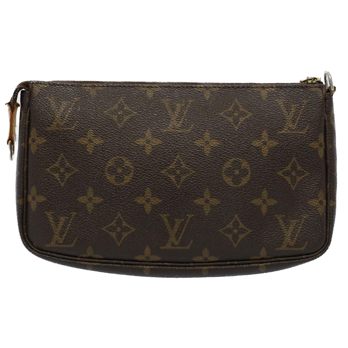 Louis Vuitton Pochette Accessoire  Canvas Clutch Bag ()