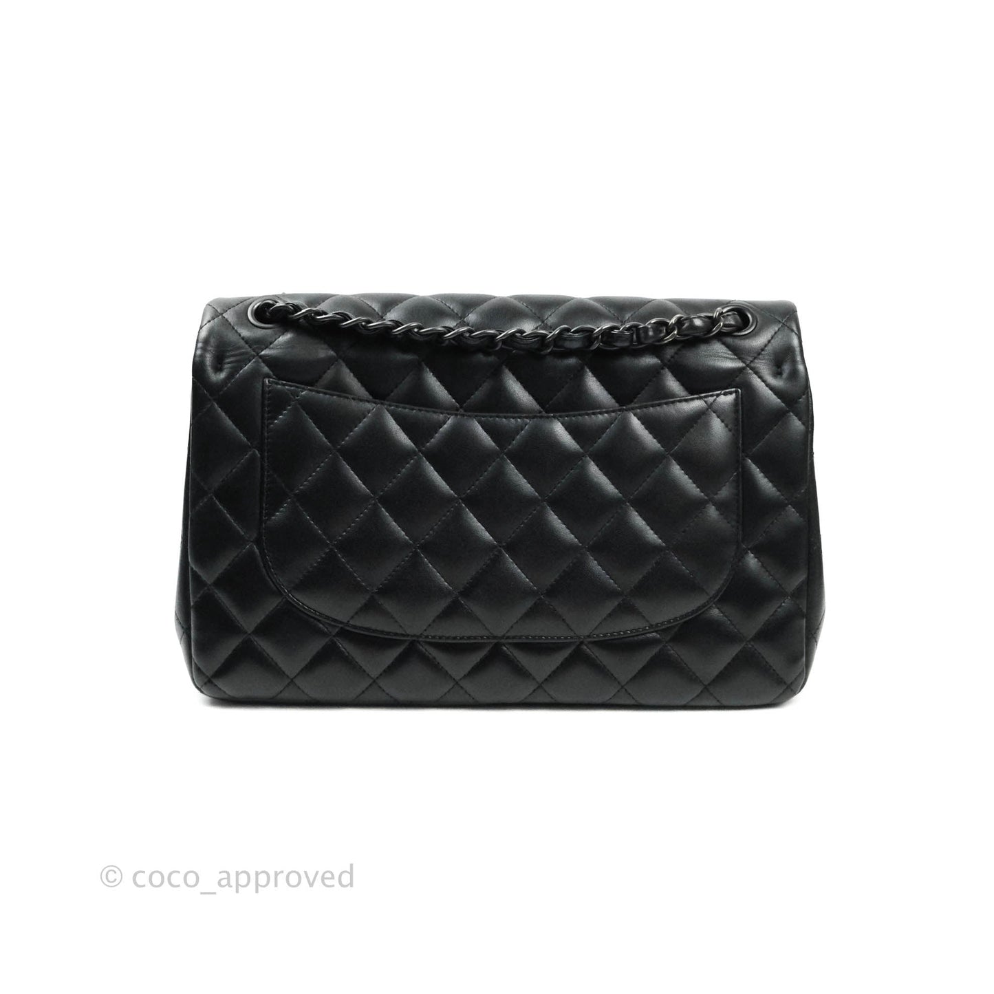 Chanel Jumbo Double Flap So Black Lambskin