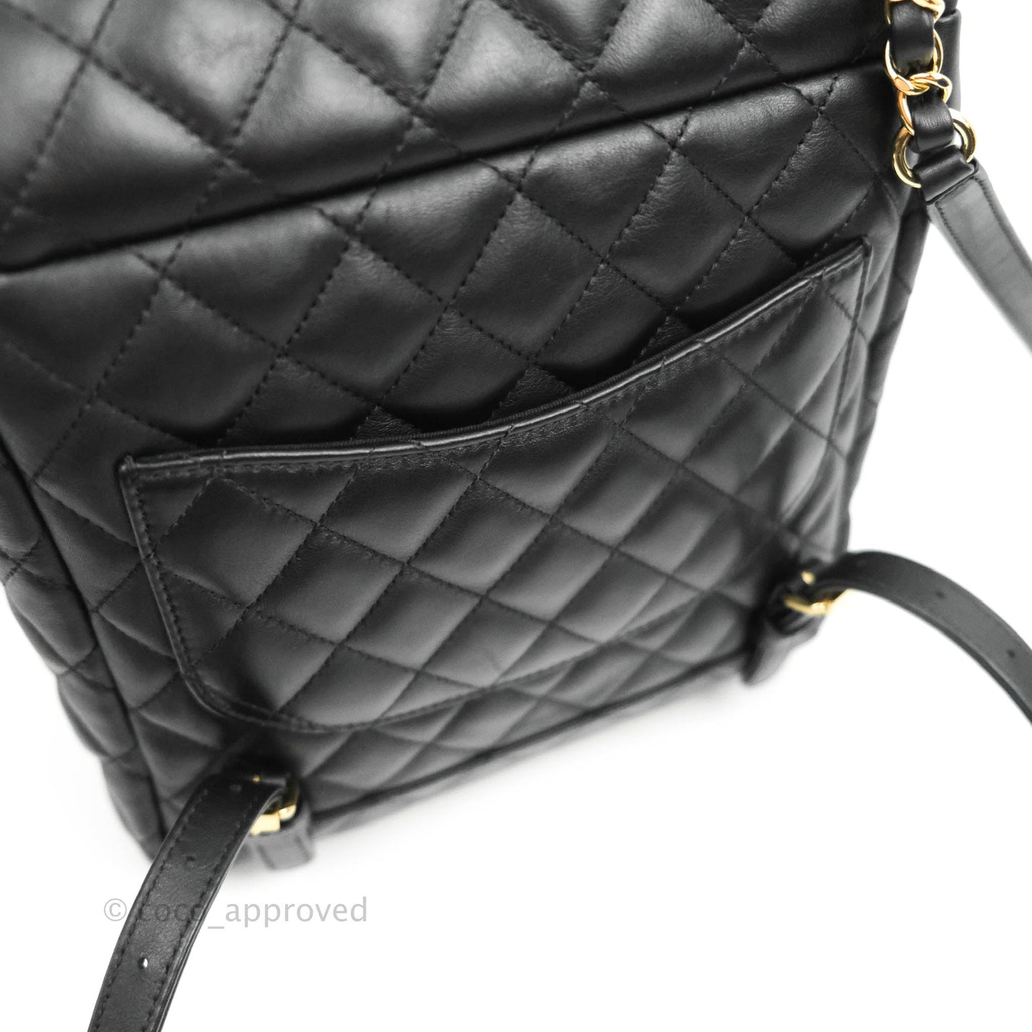 Chanel Quilted Small Urban Spirit Backpack Calfskin Black Gold Hardware