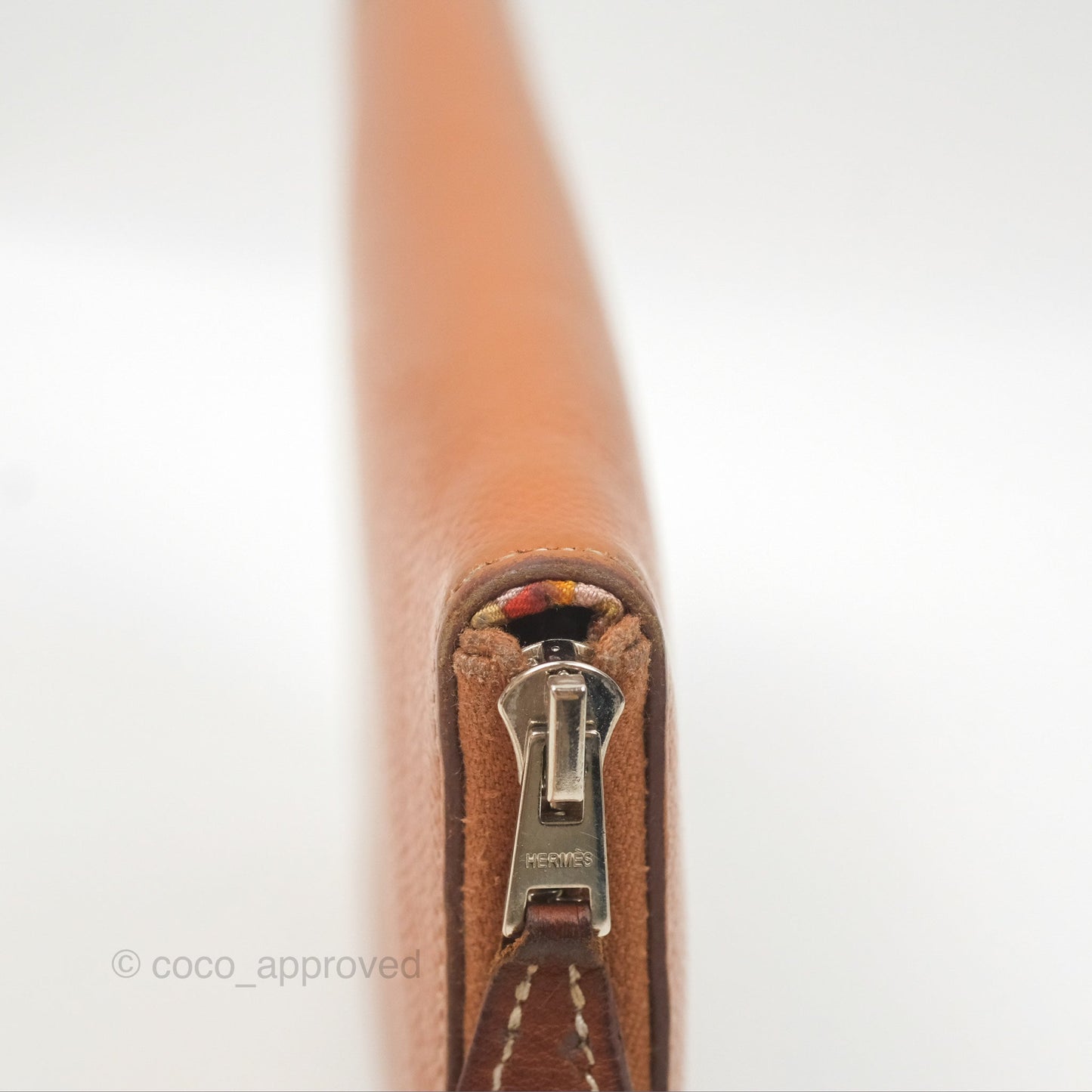 Hermès Silk In Classique Long Wallet Gold Epsom