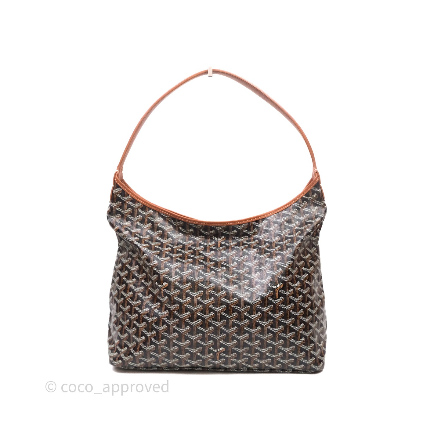 Goyard Bohème Hobo Bag Black & Tan