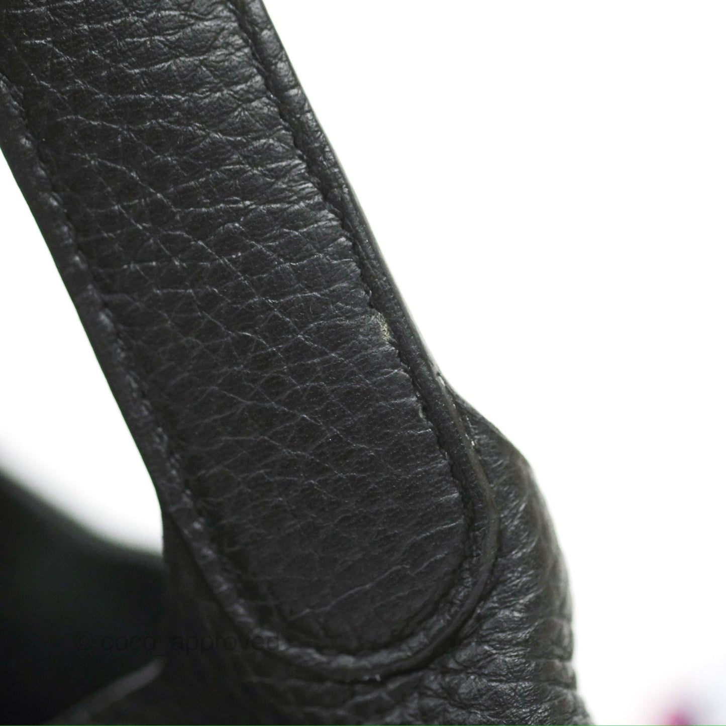 Hermès Picotin 22 Black Noir 89 Clemence Palladium Hardware