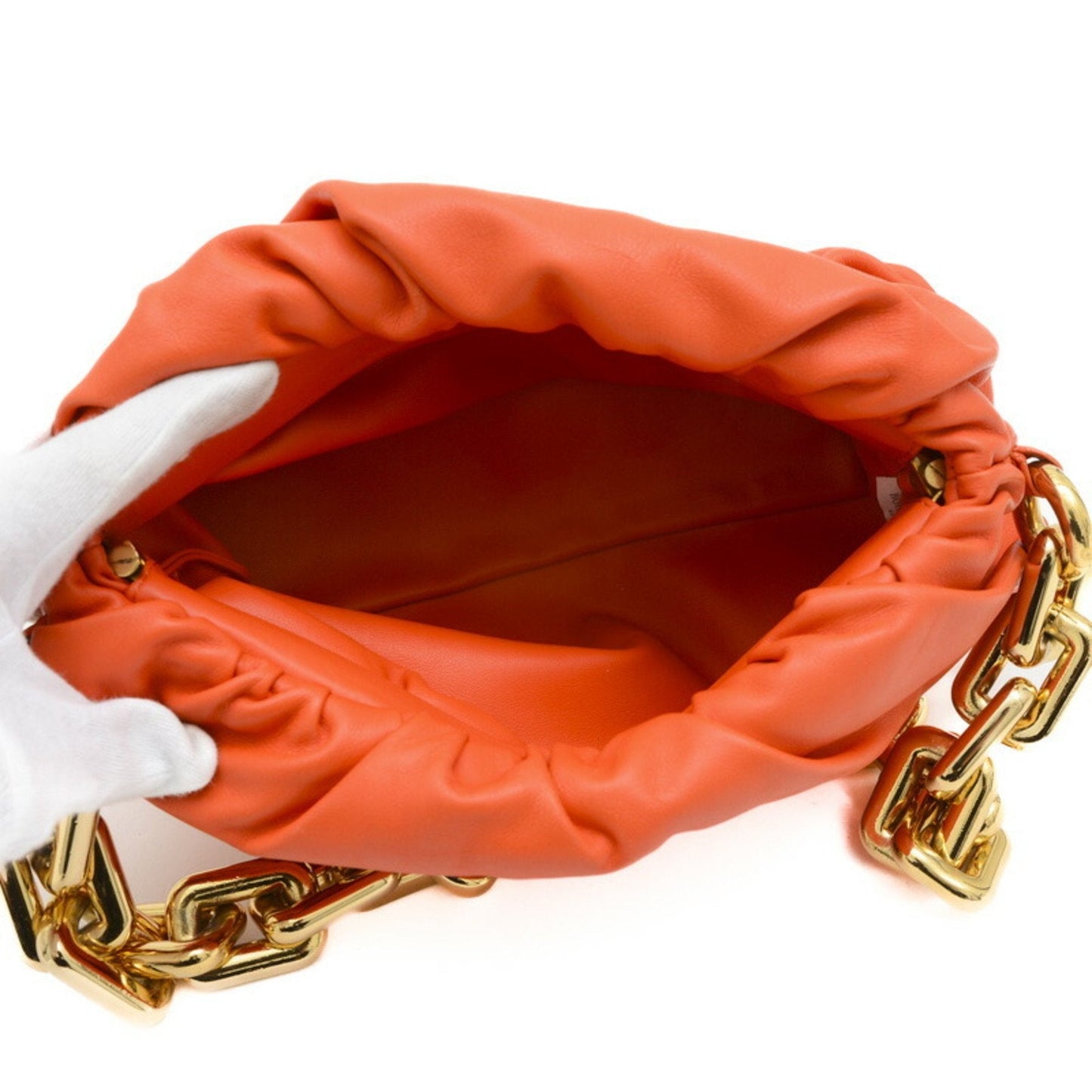 Luxury Bottega Veneta  Leather Pouch Shoulder Bag ()