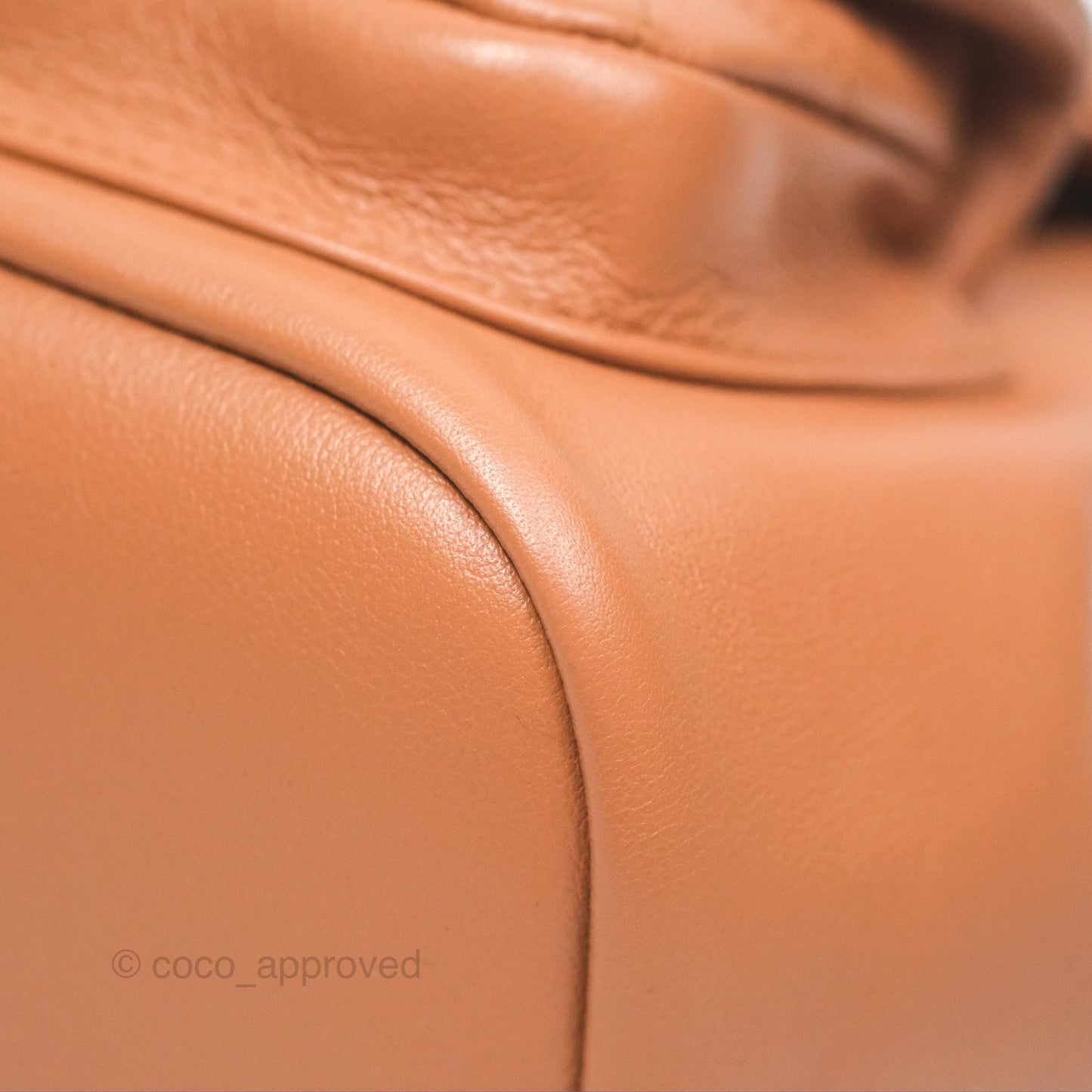 Chanel Small Duma Drawstring Backpack Camel Calfskin 24P