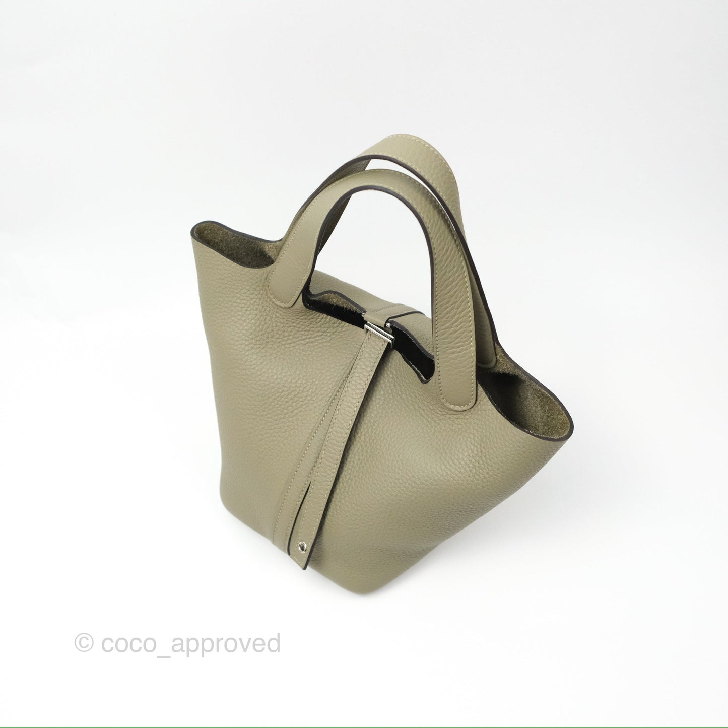 Hermès Picotin 18 Lock Sauge Palladium Hardware