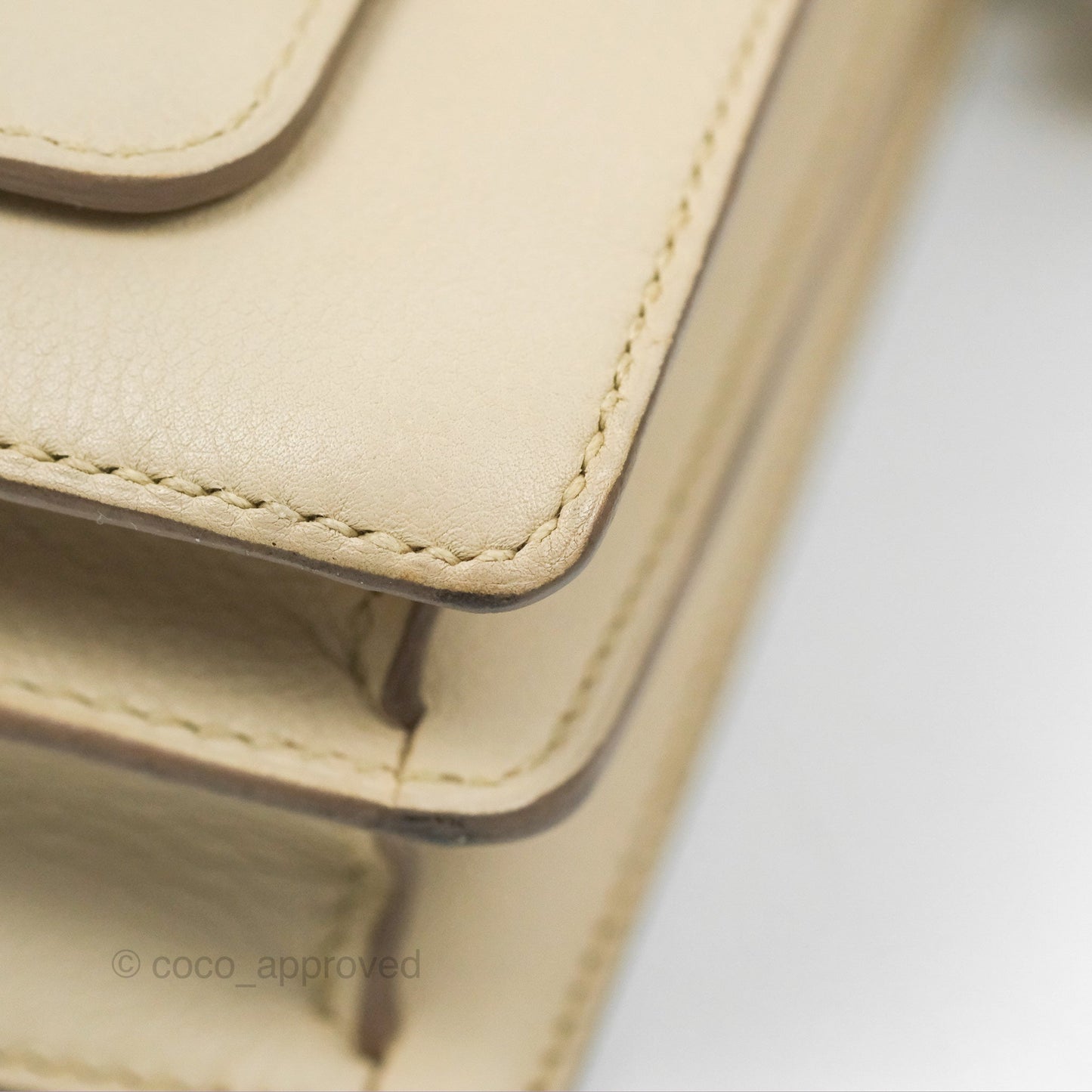 Hermès Roulis Mini 18 Beton Evercolor Gold Hardware