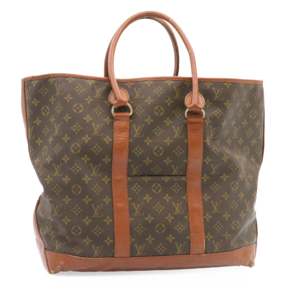 LOUIS VUITTON Monogram Sac Weekend GM Tote Bag Vintage M42420 LV 26614