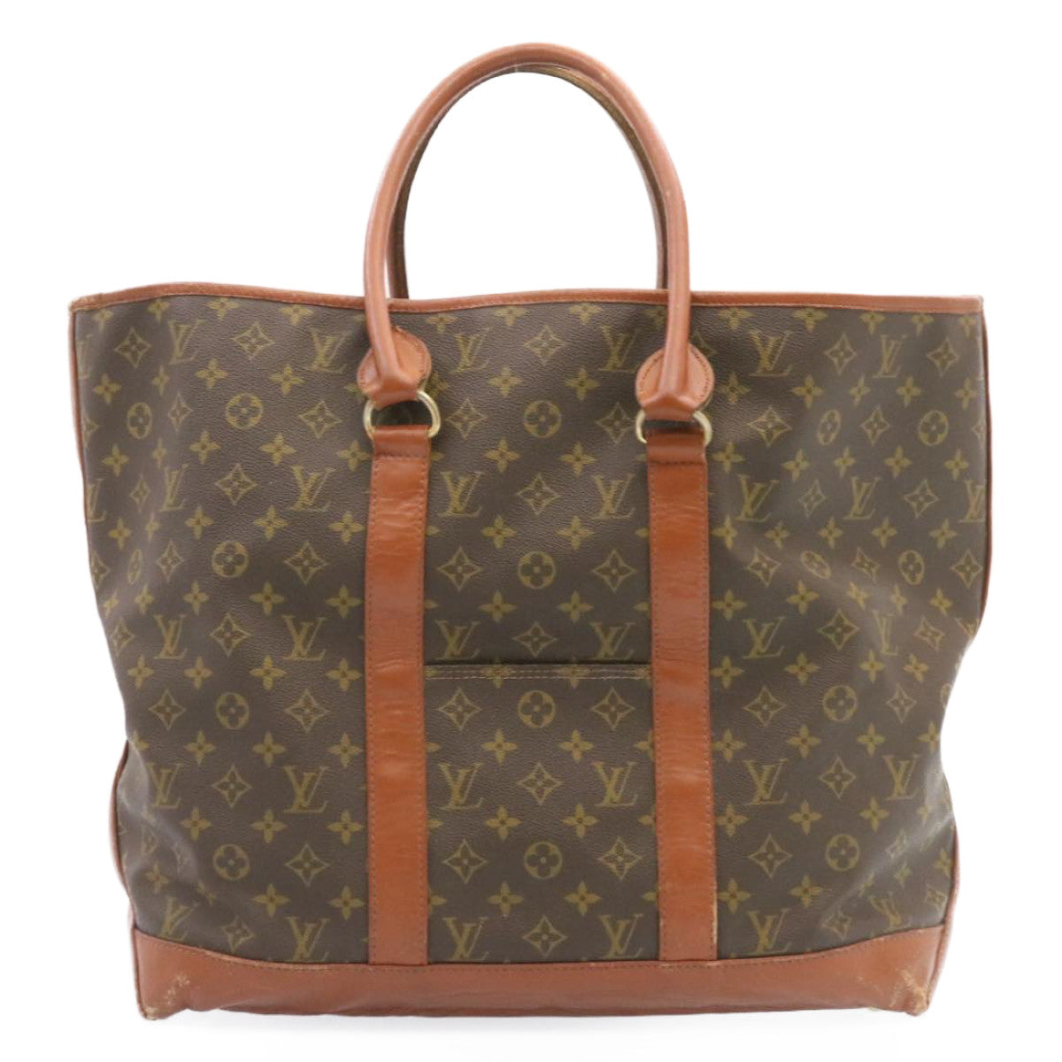 LOUIS VUITTON Monogram Sac Weekend GM Tote Bag Vintage M42420 LV 26614