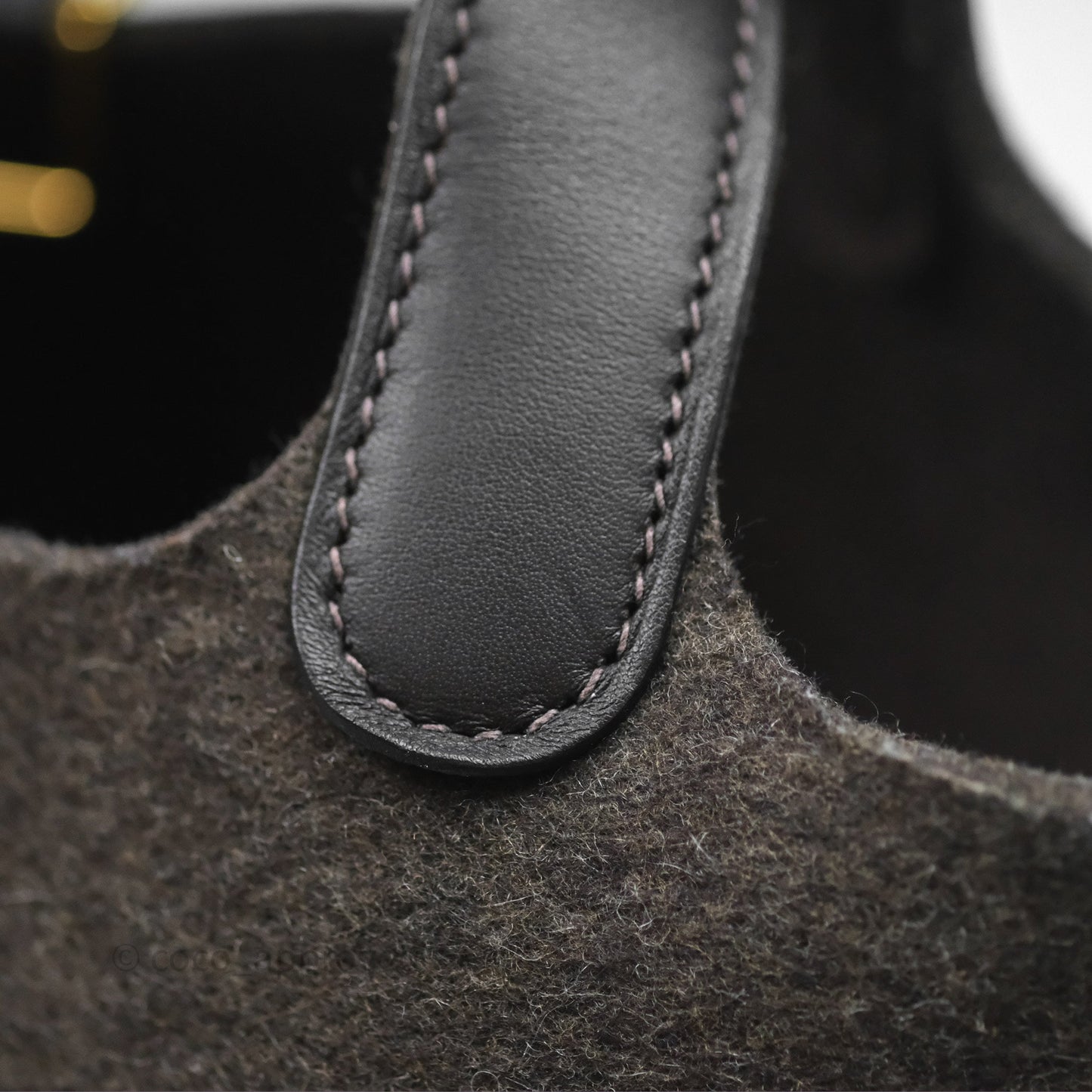 Hermès Picotin 18 Ebene 46 Wool Feutre Swift Gold Hardware