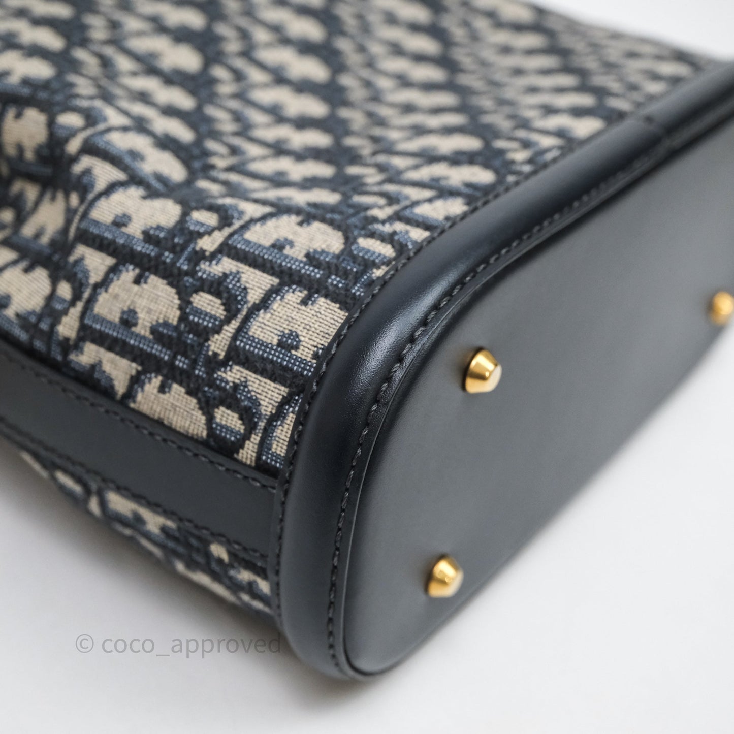 Christian Dior Medium O C'est Dior Bucket Bag Blue Dior Oblique Jacquard