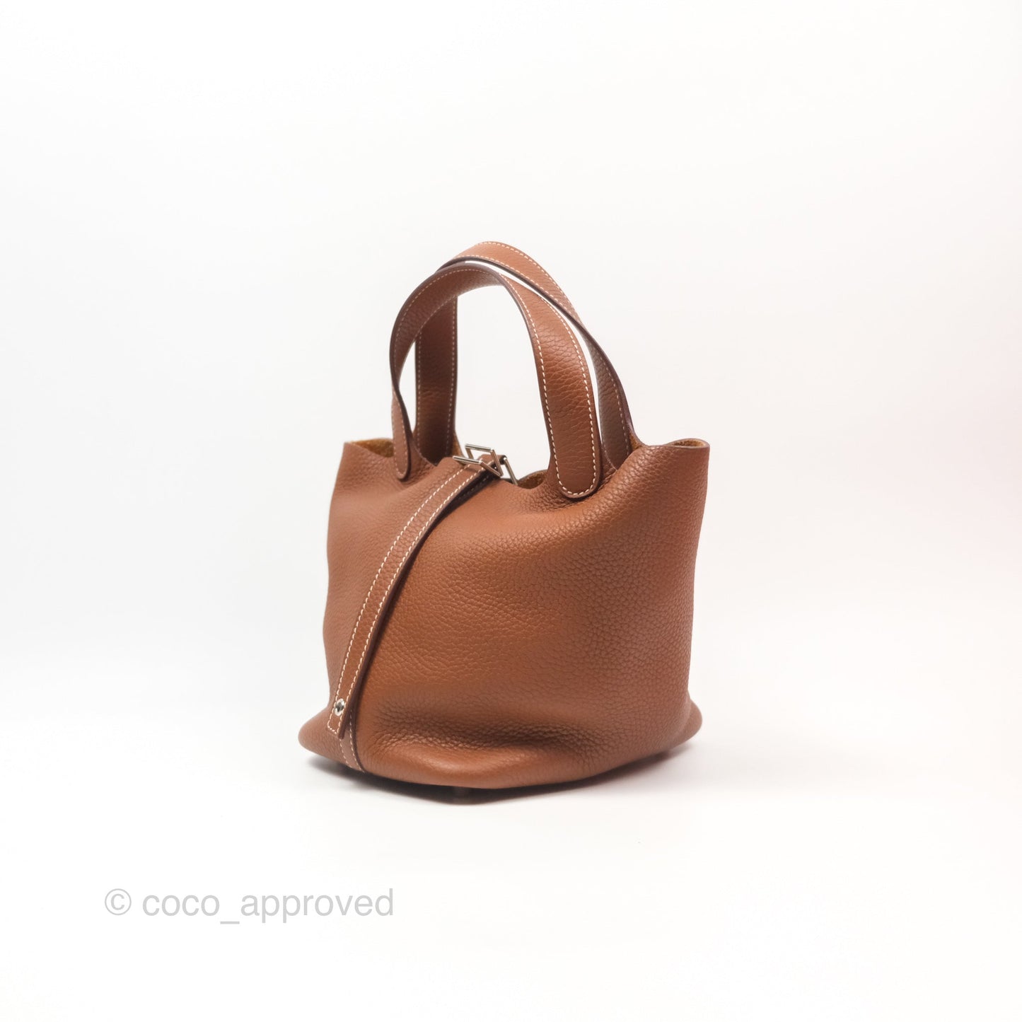 Hermès Picotin 18 Gold 37 Clemence Palladium Hardware
