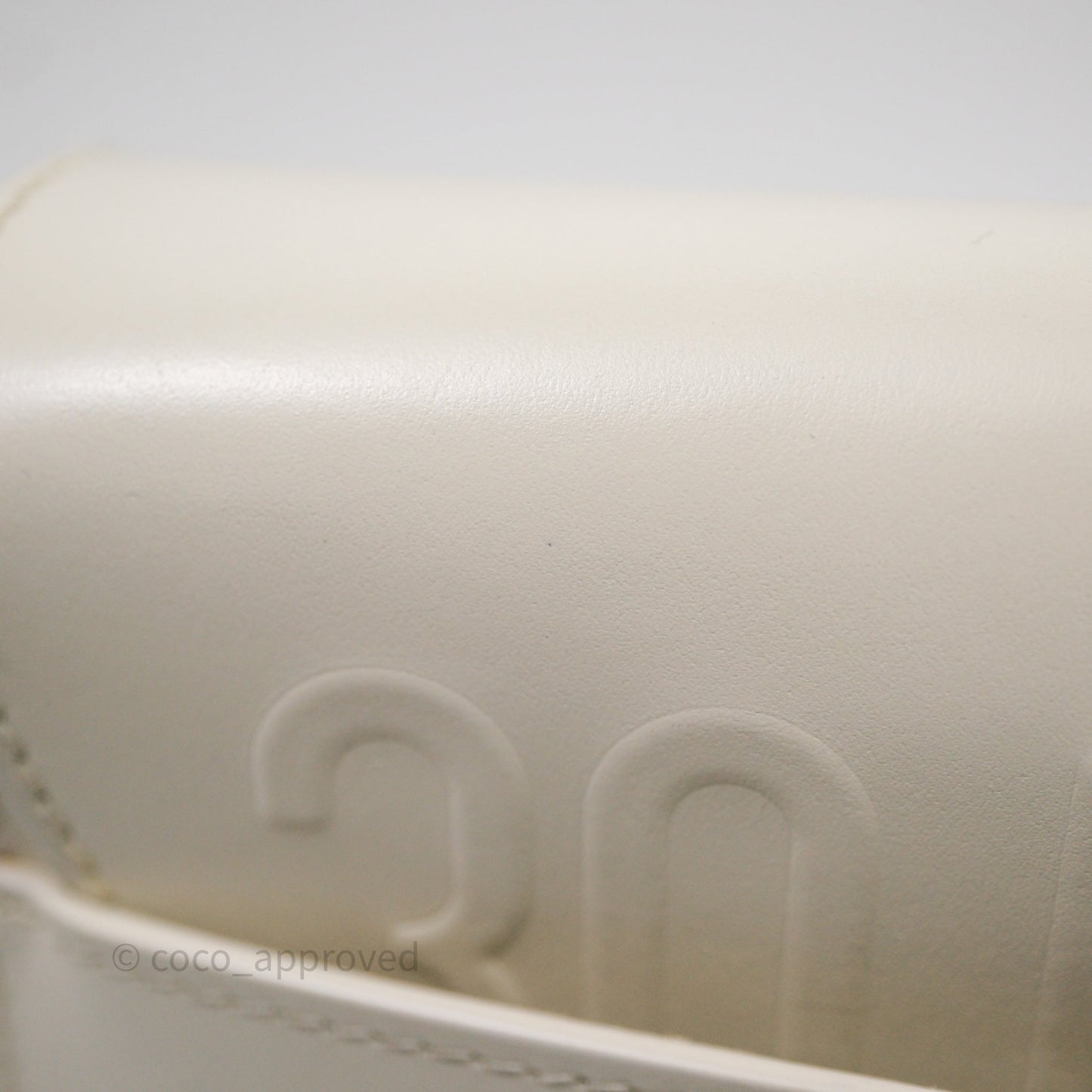 Dior Medium Bobby Bag Off White Calfskin Gold Hardware