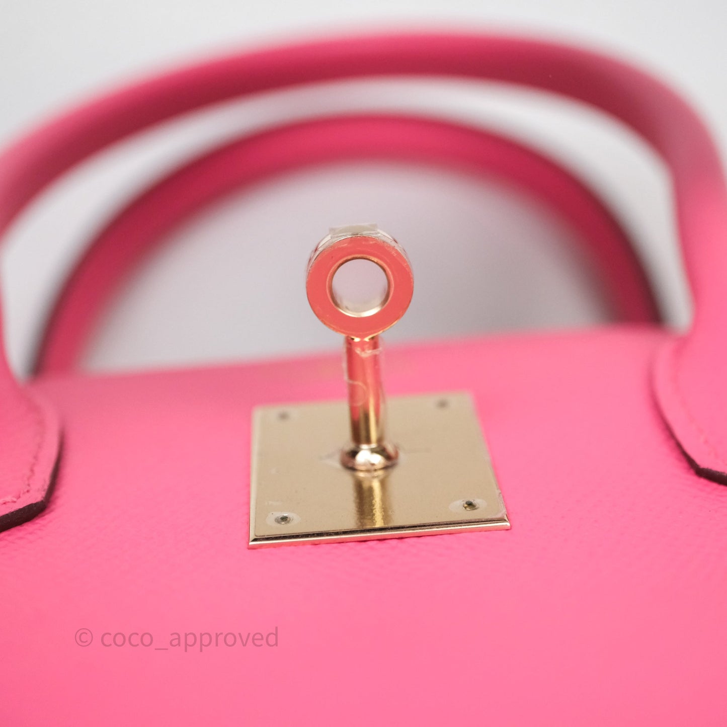 Hermès Birkin 30 Special Order Rose Azalée Permabrass Gold Hardware