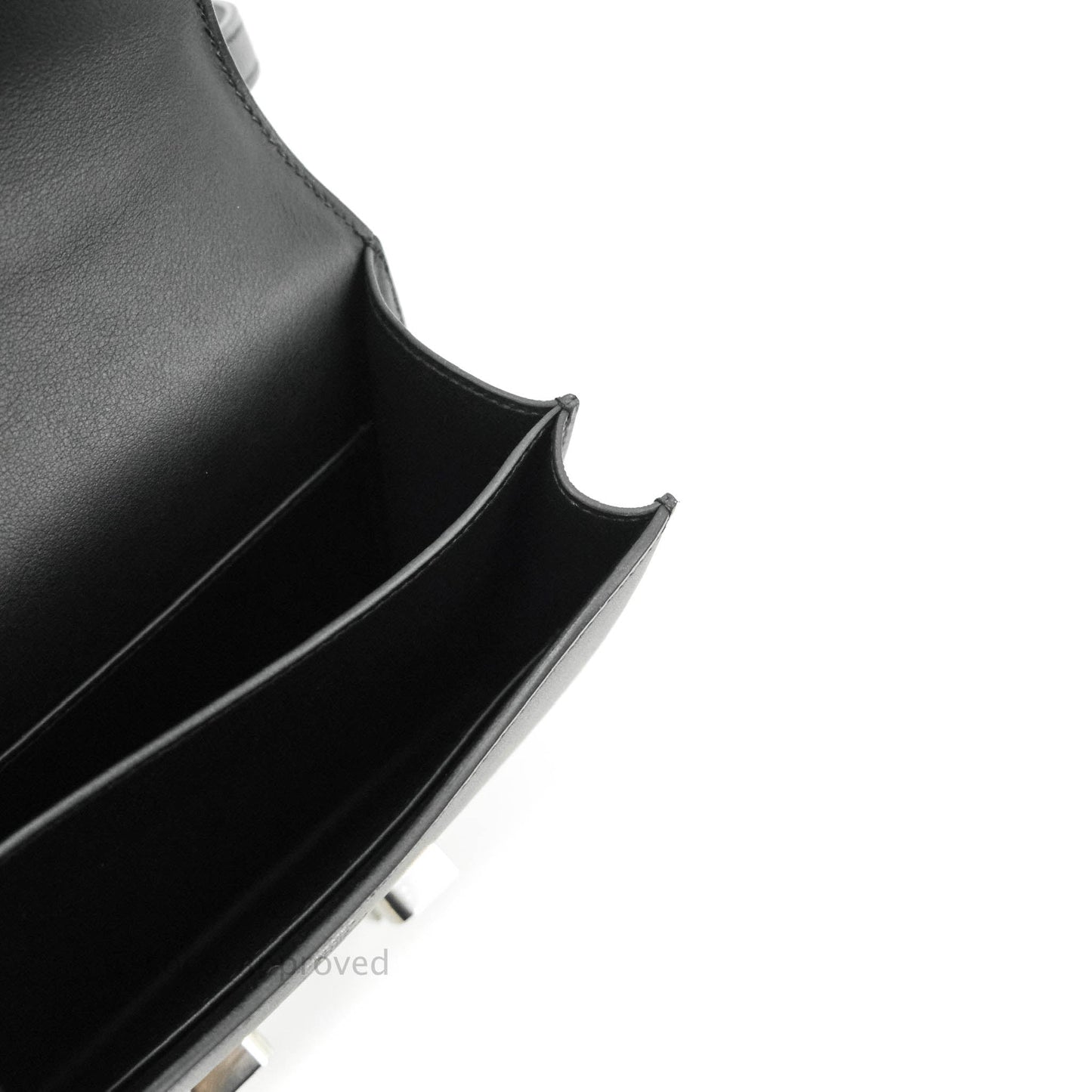 Hermès Constance Mini 18cm Black Swift Marble Lock
