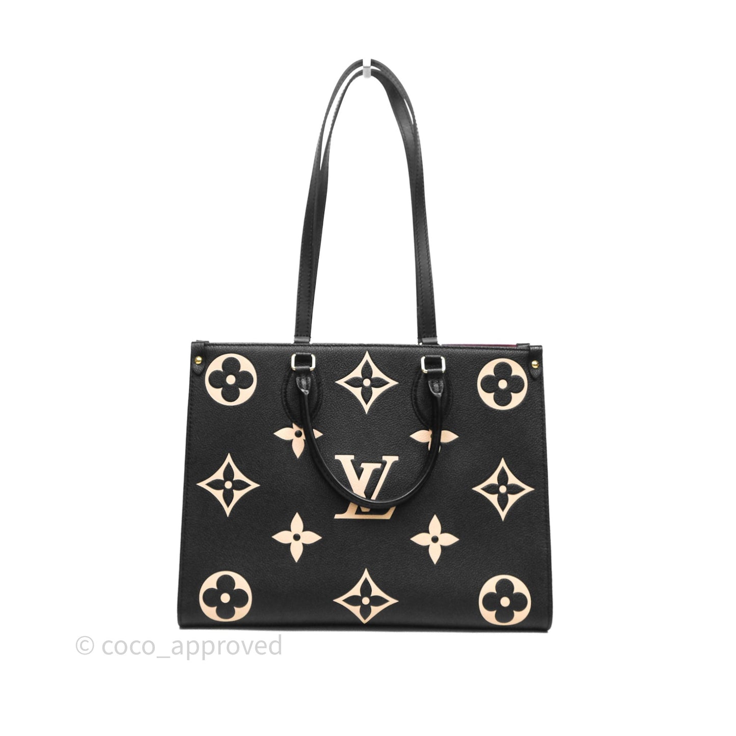 Louis Vuitton OnTheGo Tote Bicolor Monogram Empreinte Giant MM