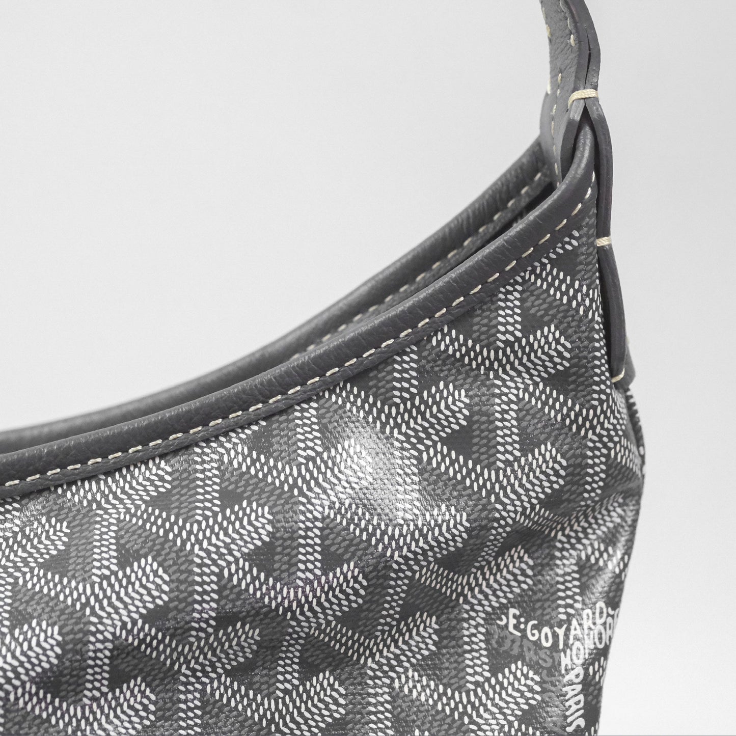 Goyard Bohème Hobo Bag Grey Goyardine Canvas