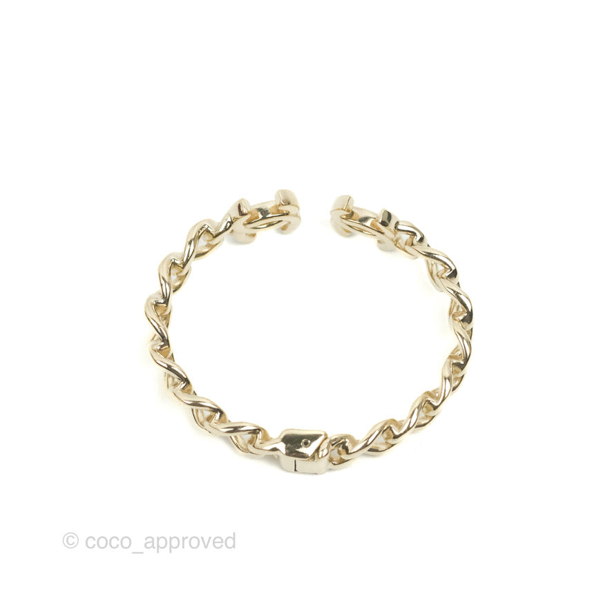 Chanel CC Chain Bracelet Gold Tone 22C