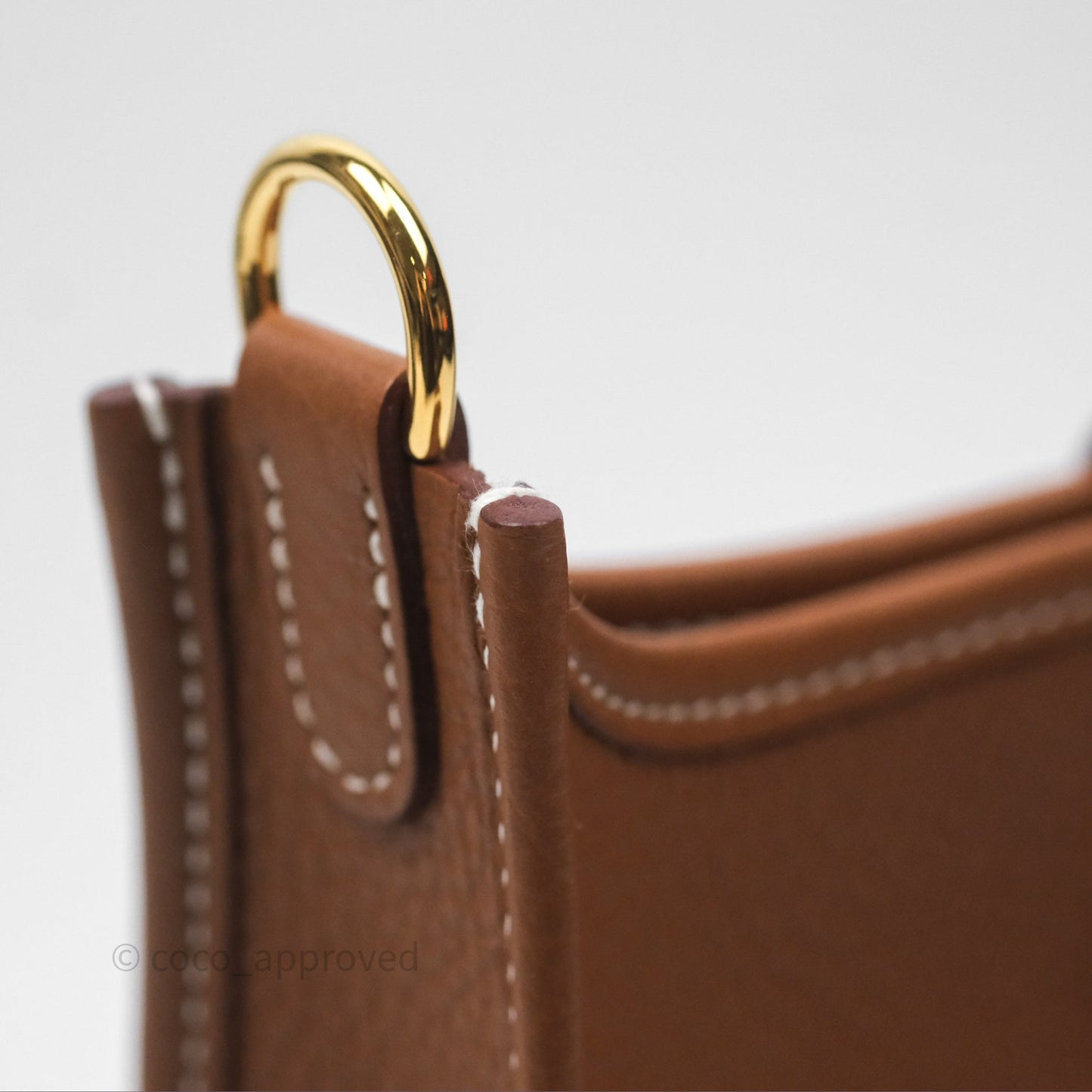 Hermès Mini Evelyne 16 Amazone Gold 37 Clemence Gold Hardware