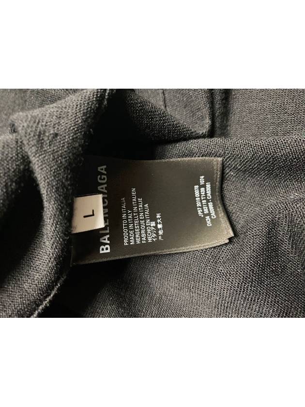 Luxury Balenciaga BB logo turtleneck sweater 105