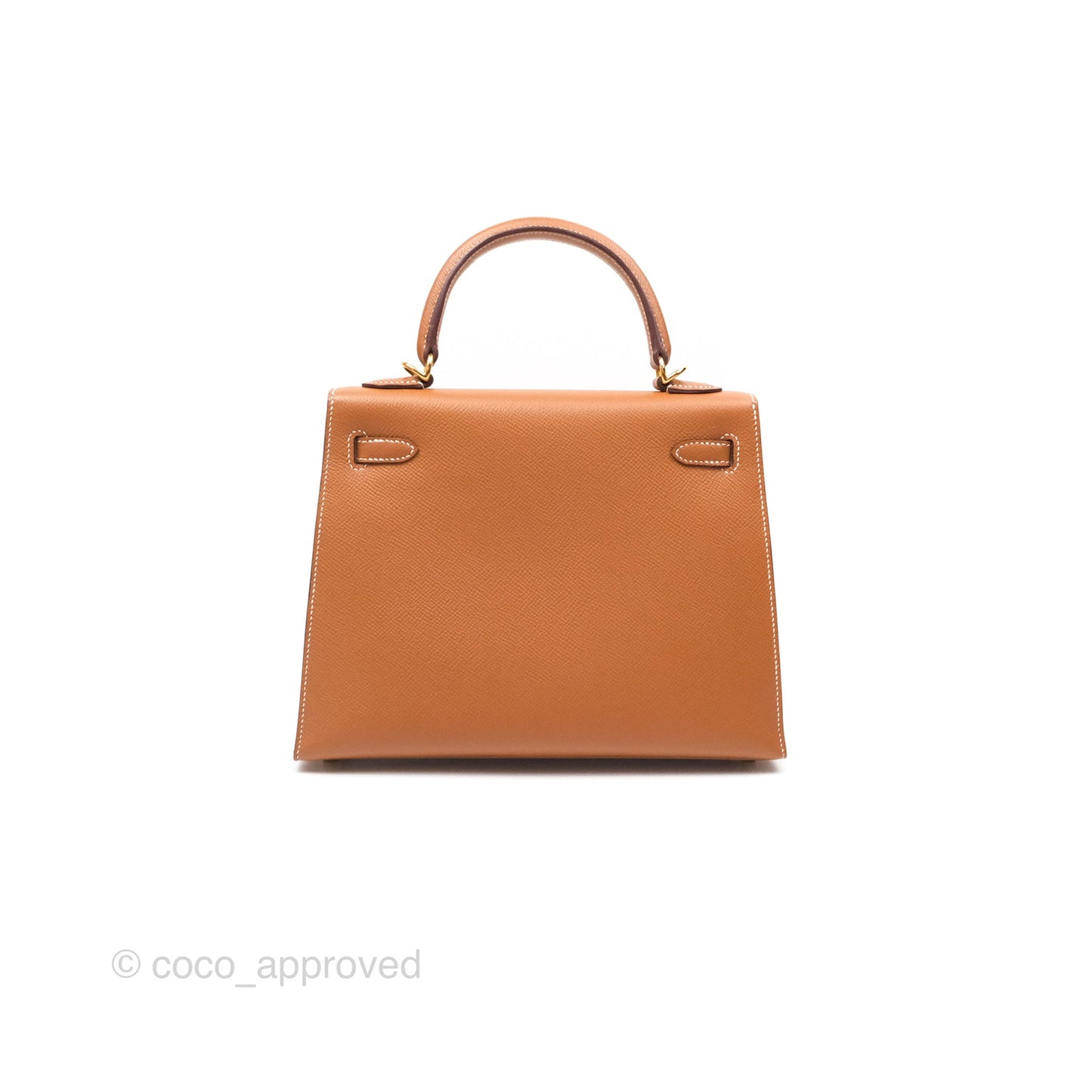 Hermès Kelly 25 Sellier Gold 37 Epsom Gold Hardware