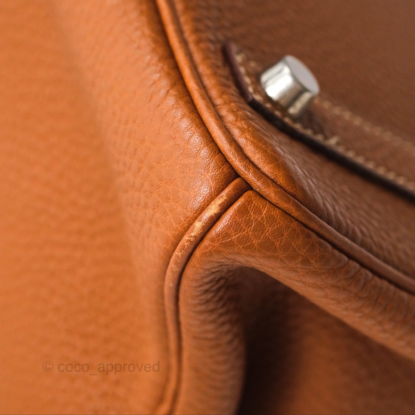 Hermès Birkin 30 Retourne Gold 37 Clemence Palladium Hardware