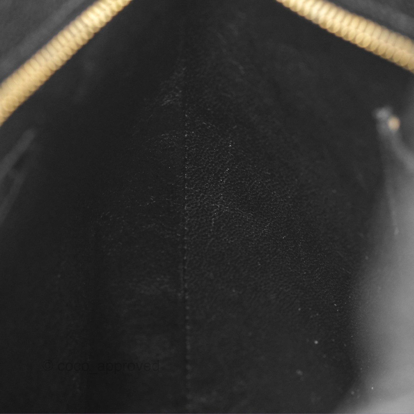 Chanel Vintage Medallion CC Black Caviar Tote Bag Gold Hardware