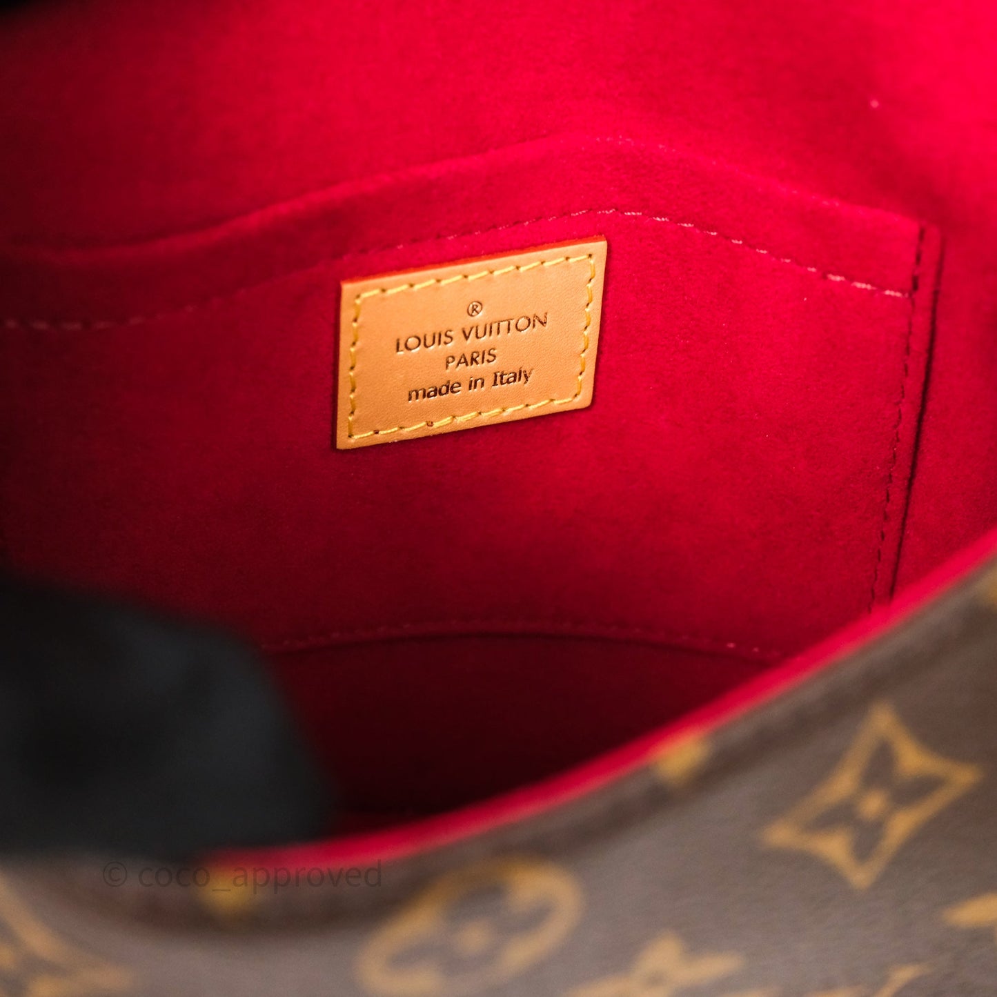 Louis Vuitton Tambourin Monogram Canvas Bag