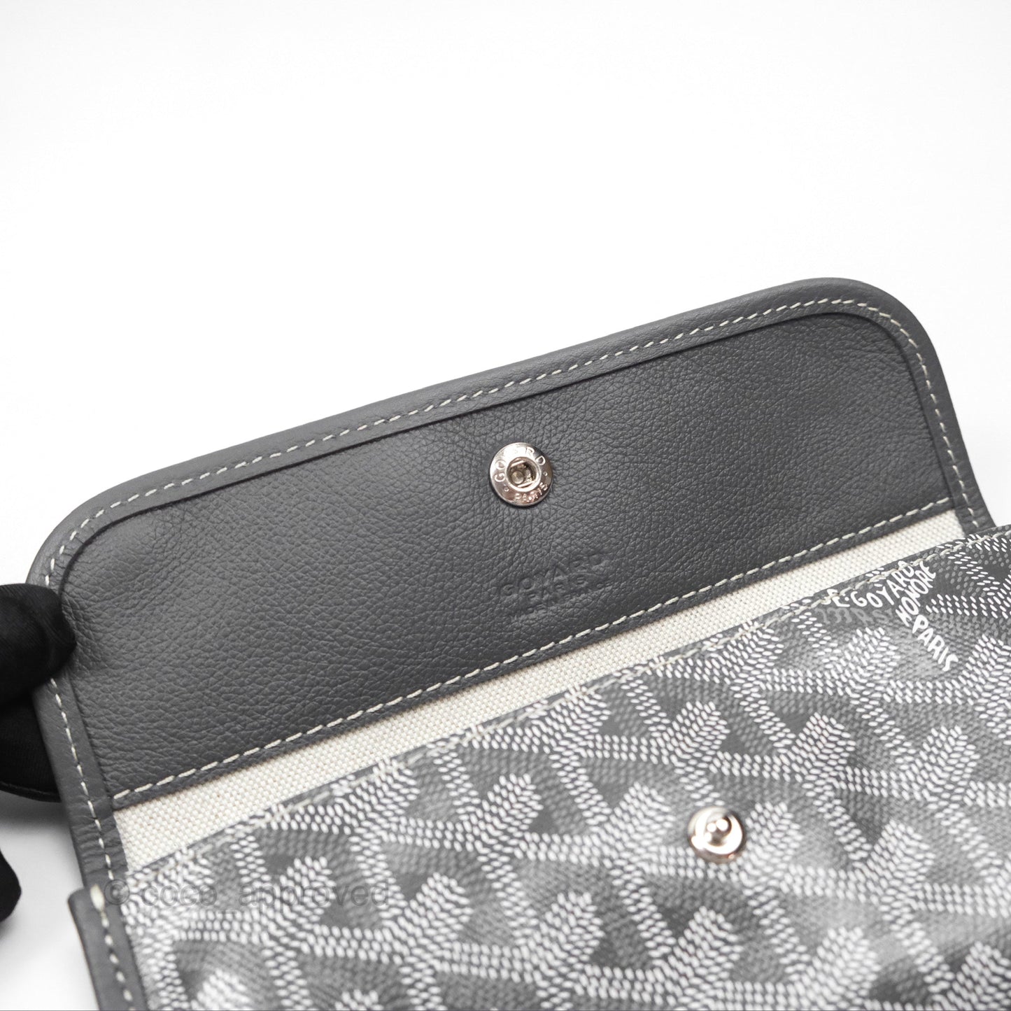Goyard Bohème Hobo Bag Grey Goyardine Canvas