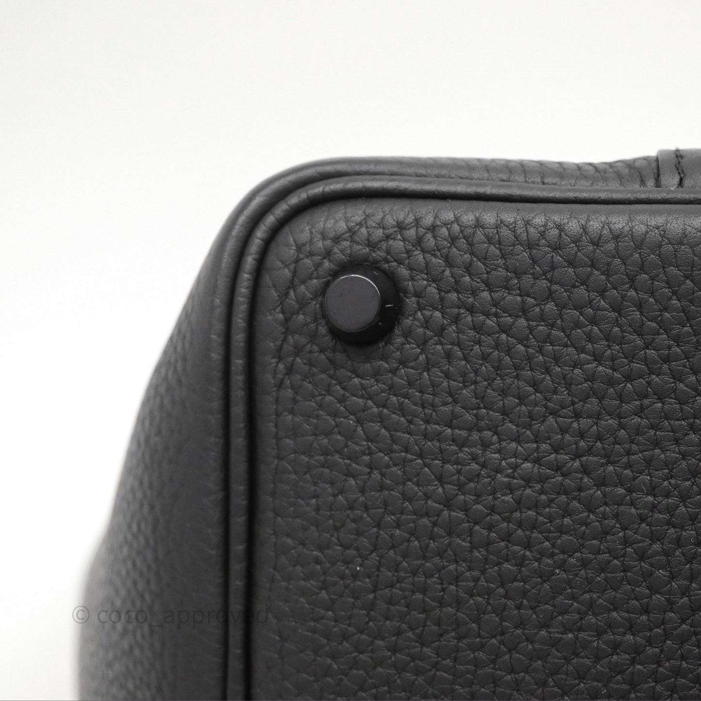 Hermès Picotin 18 Black Noir Clemence So Black Hardware