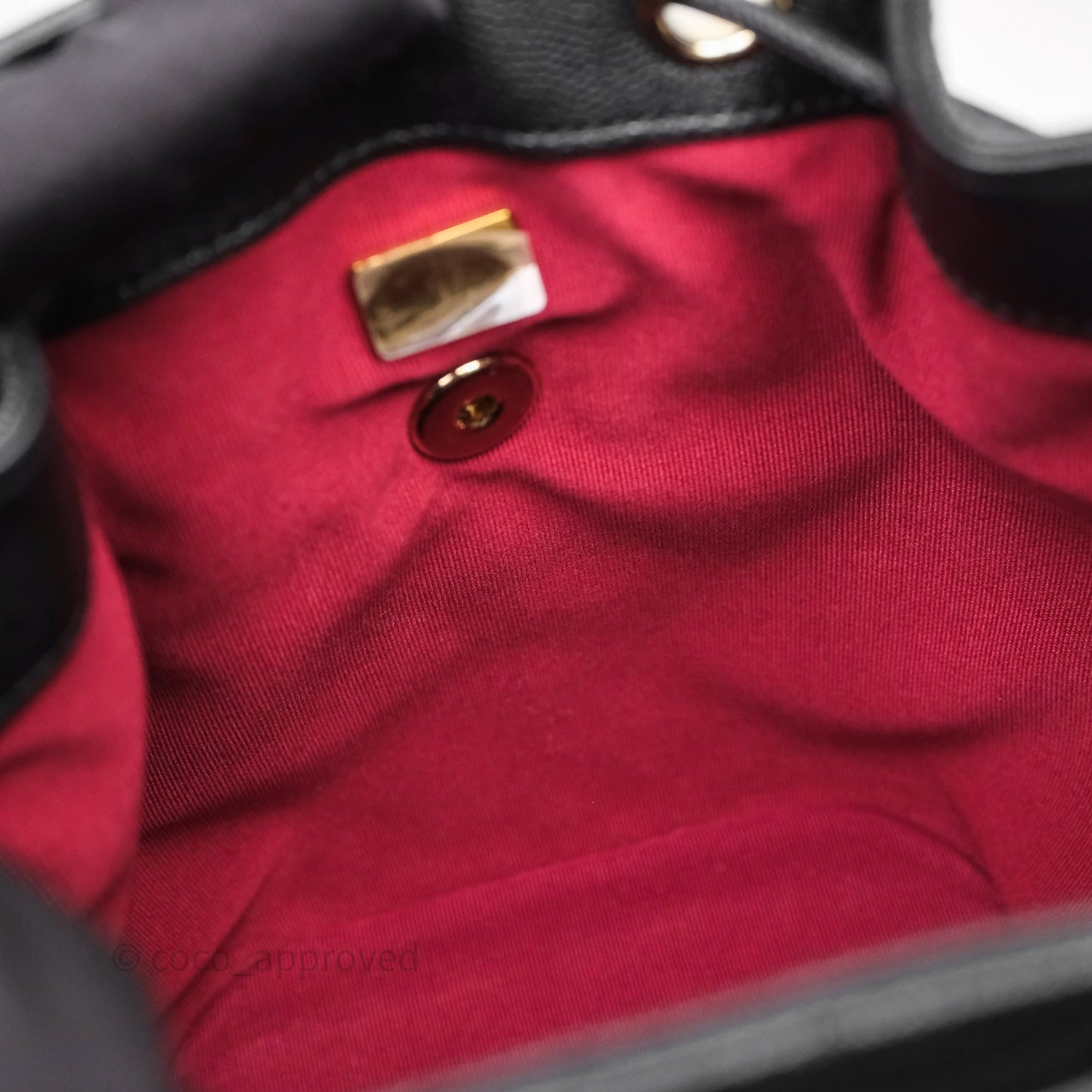 Chanel Urban Spirit Mini Black Caviar Backpack Gold Hardware