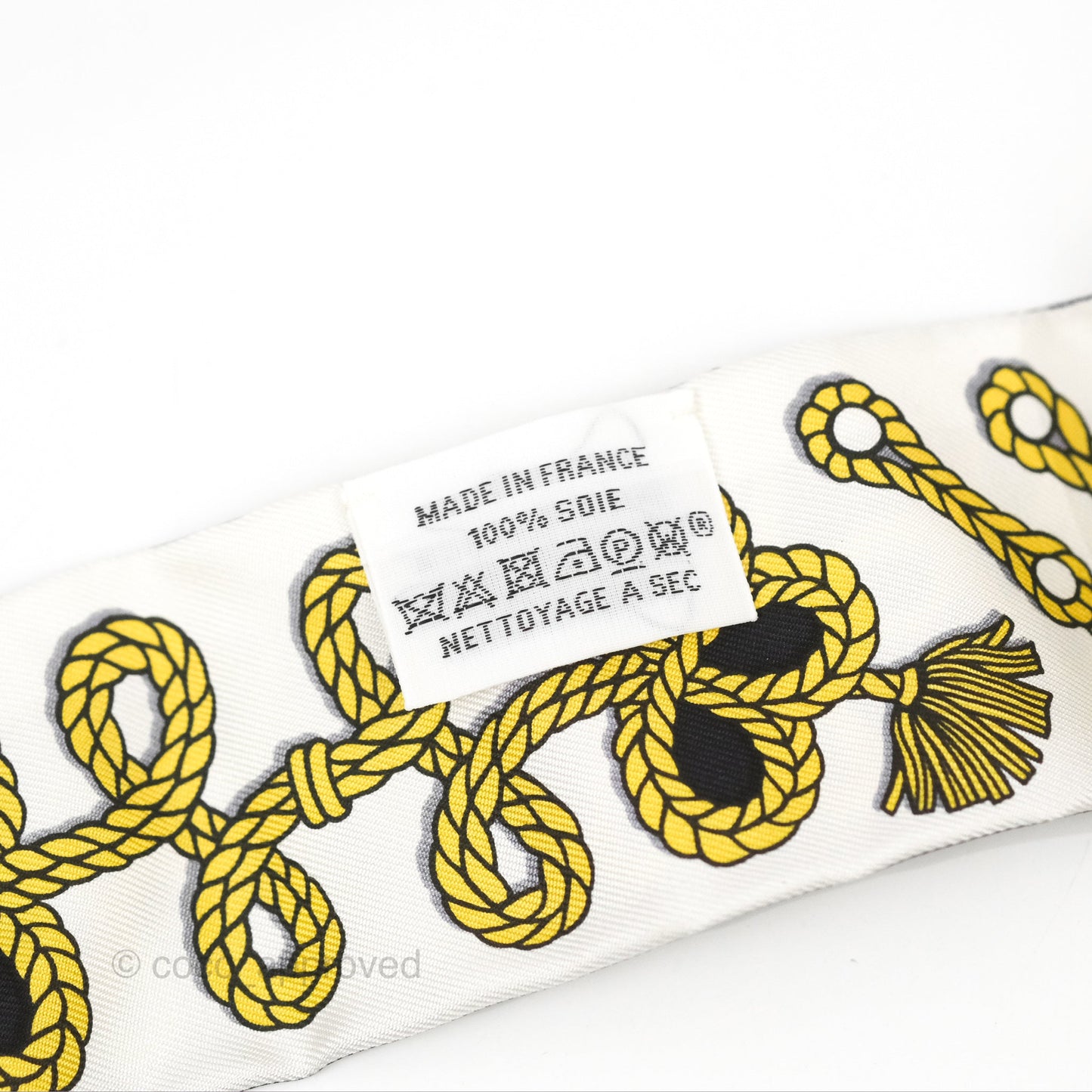 Hermès Galons et Brandebourgs Silk Twilly