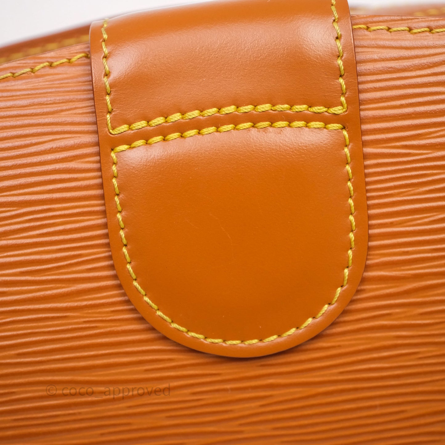Louis Vuitton Cluny Shoulder Bag Brown Epi