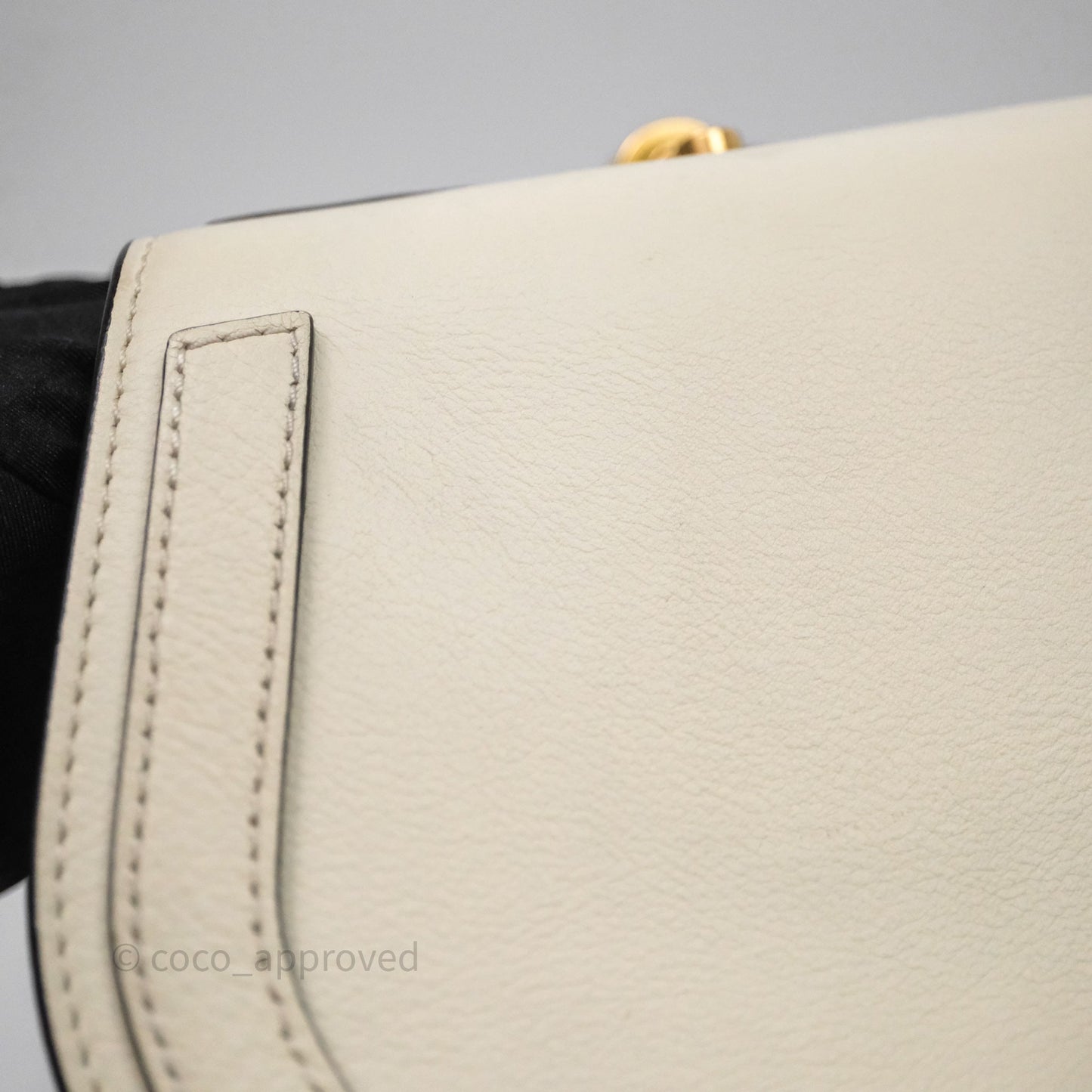 Chloé Nile Crossbody Bag White Calfskin