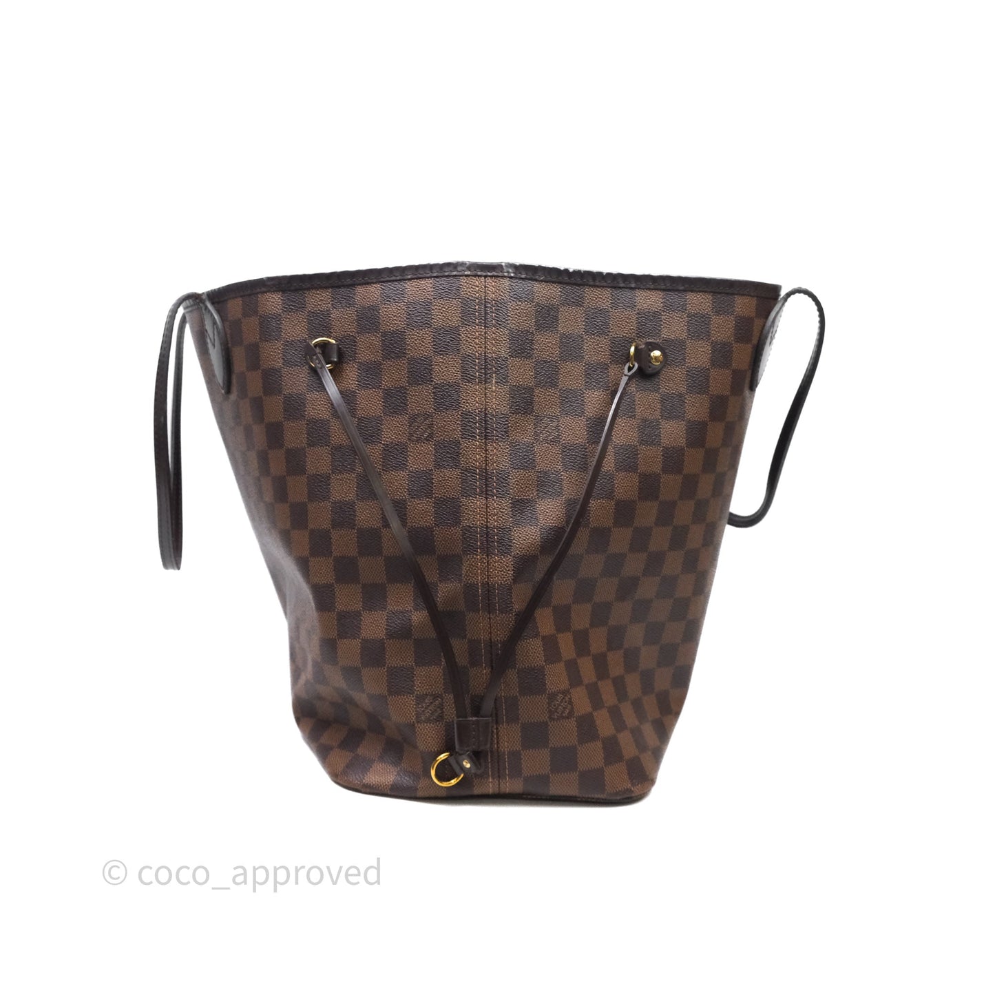 Louis Vuitton Neverfull Tote Bag GM Damier Ebene