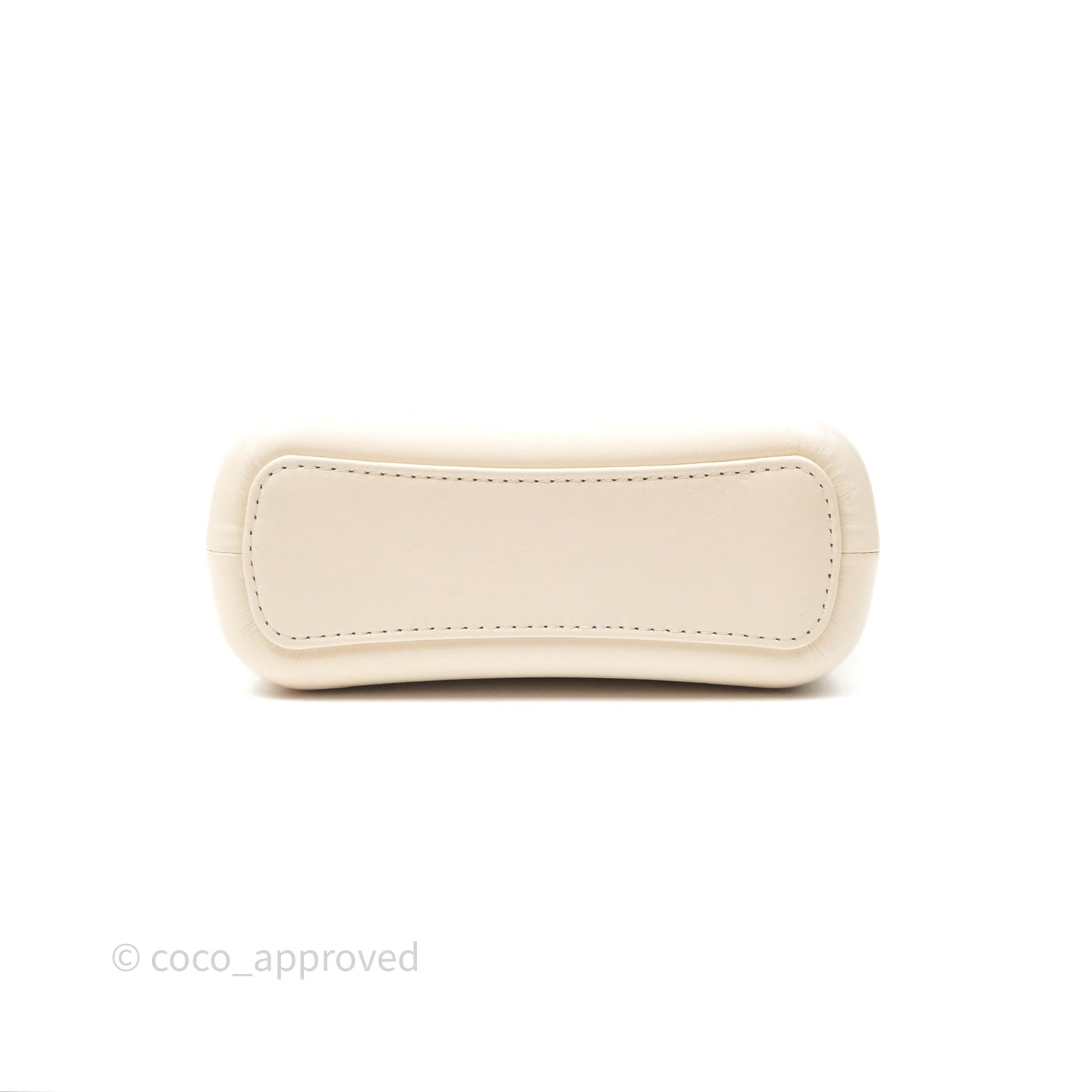 Chanel Small Gabrielle Hobo Quilted Ivory Tweed Aged Calfskin