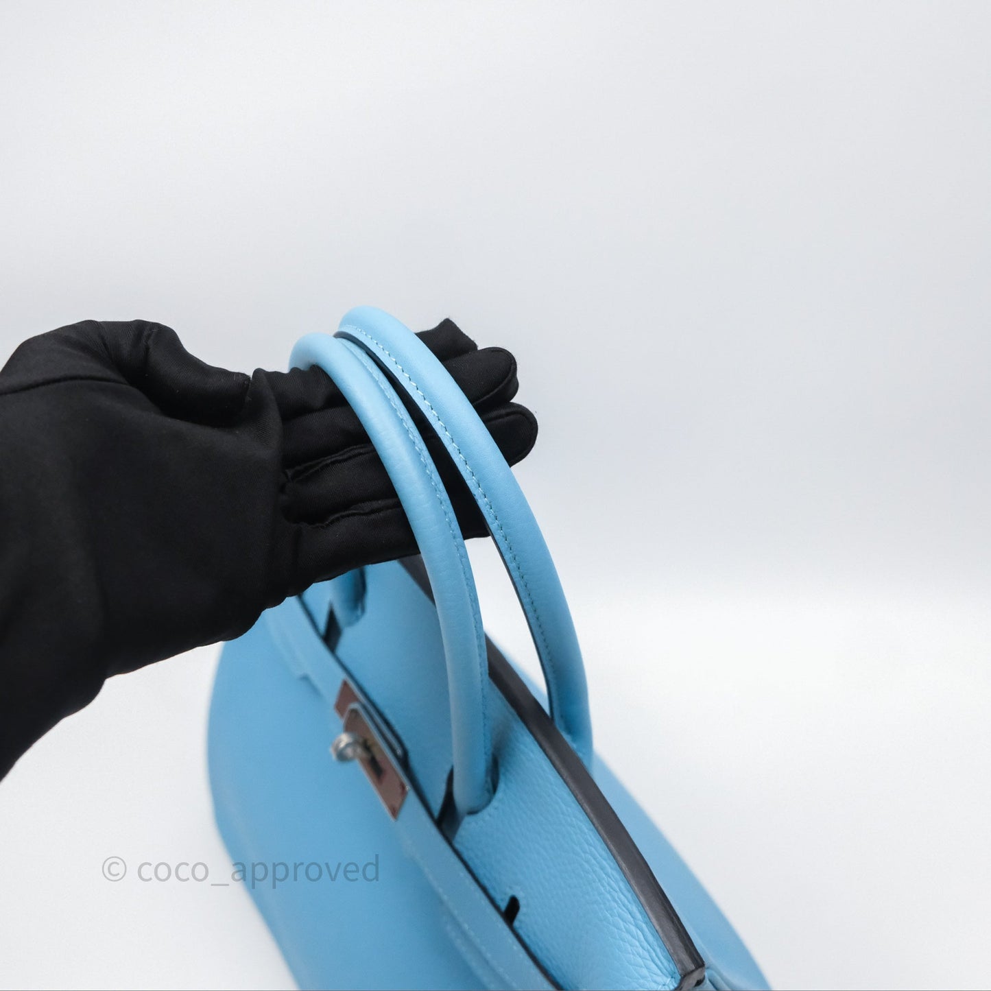 Hermès Birkin 30 Bleu De Nord Togo Palladium Hardware