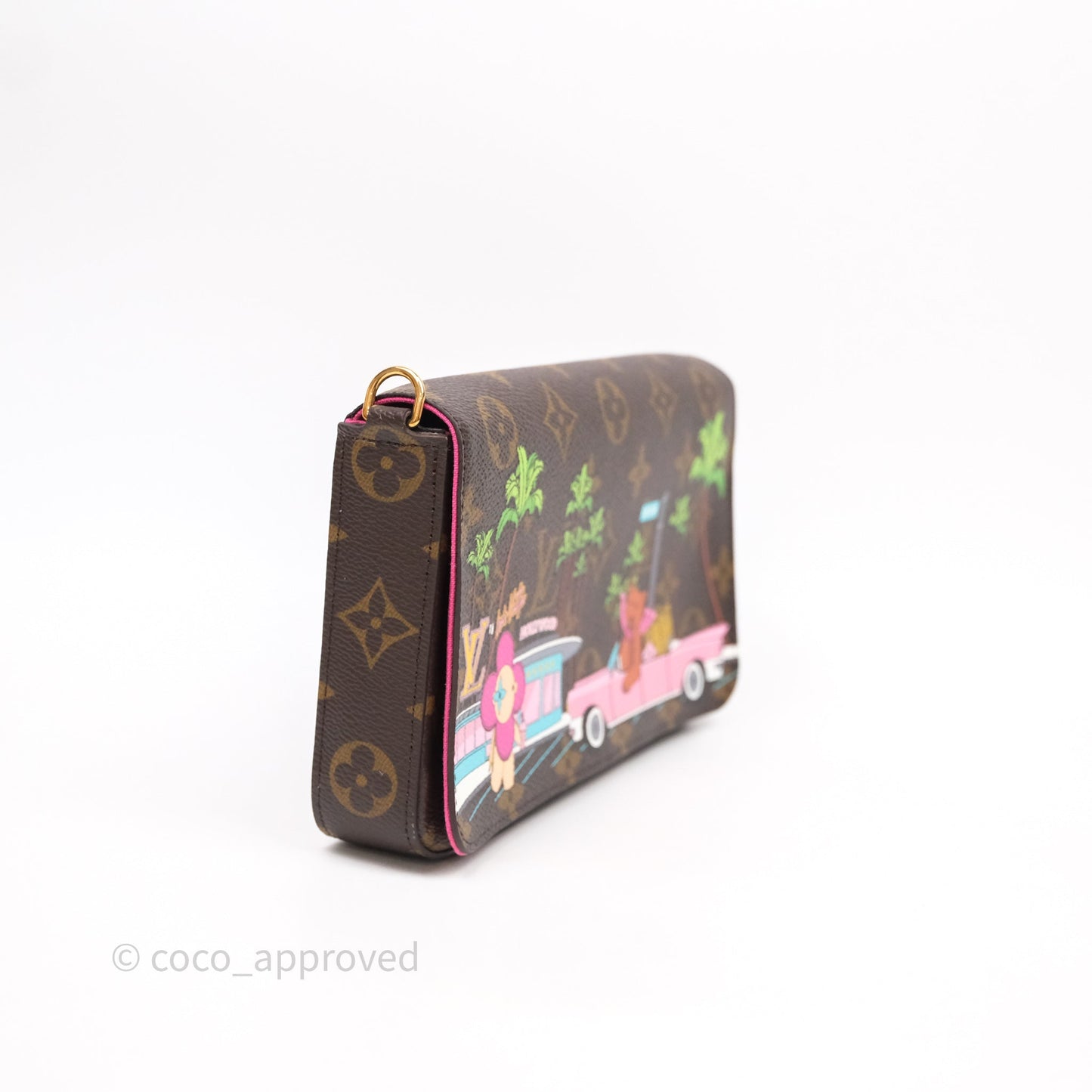 Louis Vuitton Félicie Pochette Hollywood XMAS Monogram