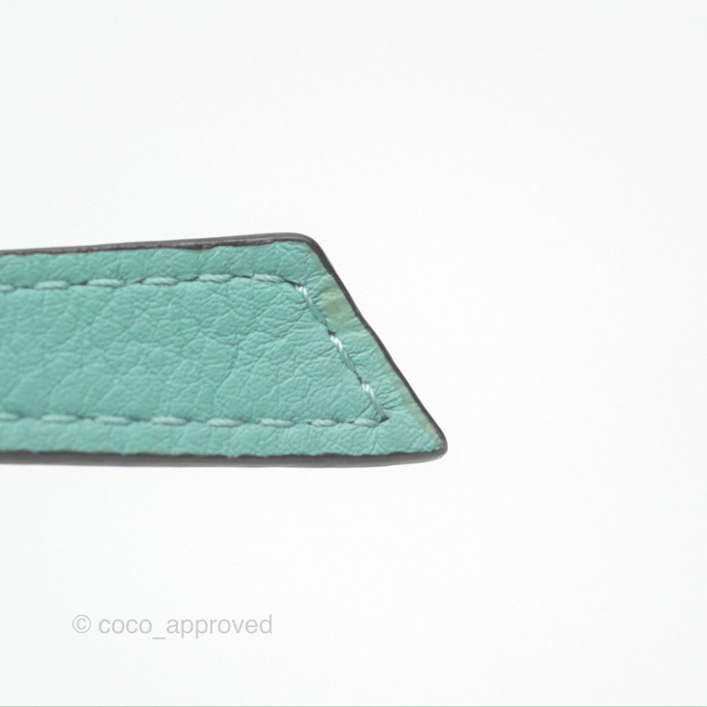 Loewe x Studio Ghibli Spirited Away Mini Puzzle Mint Calfskin