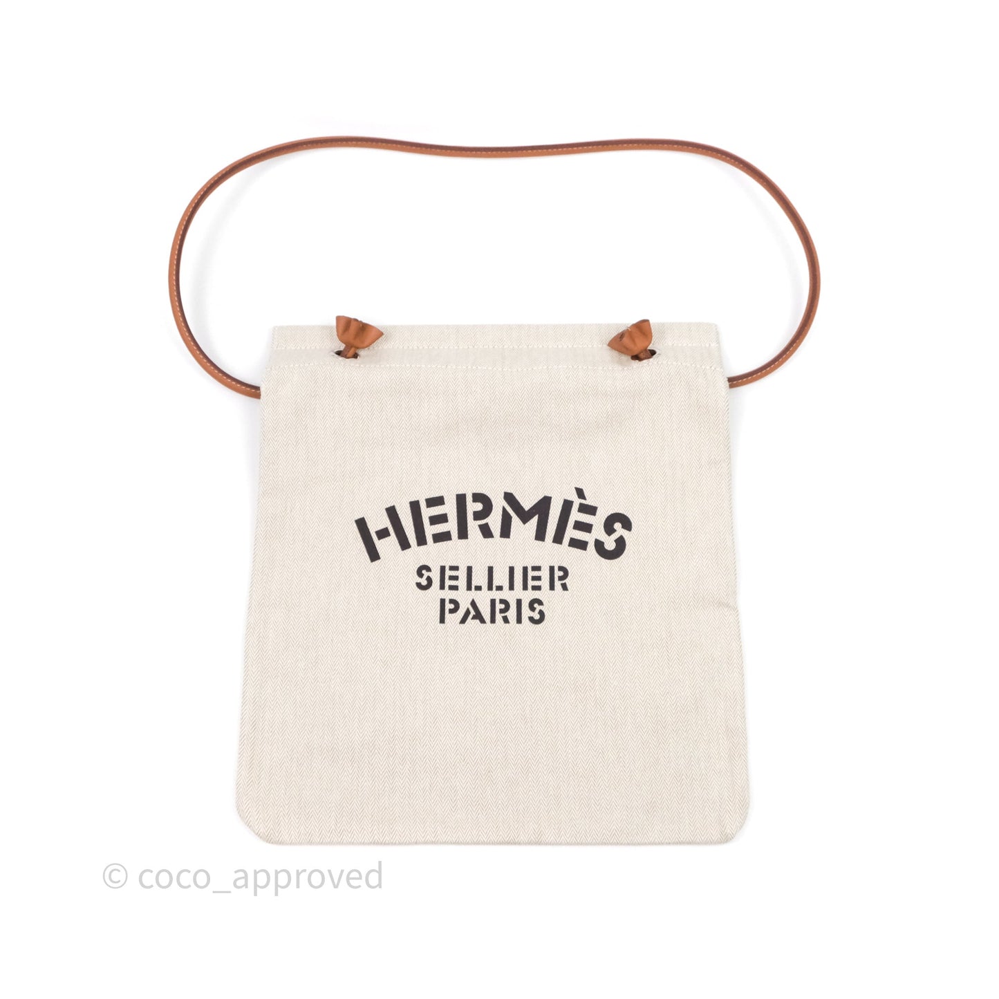 Hermès Aline Canvas Tote Bag