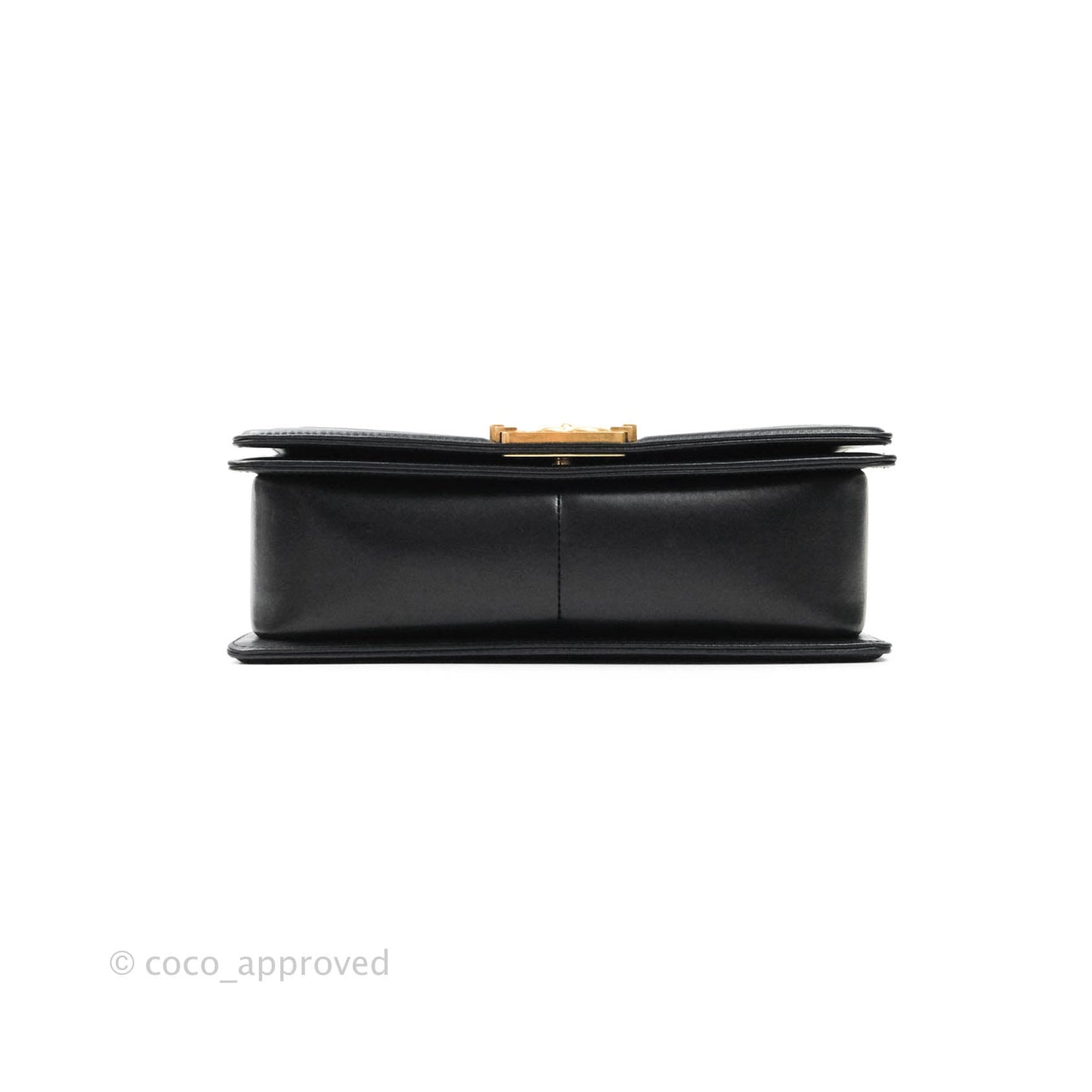 Chanel Quilted Medium Lambskin Boy Flap Aged Gold Hardware